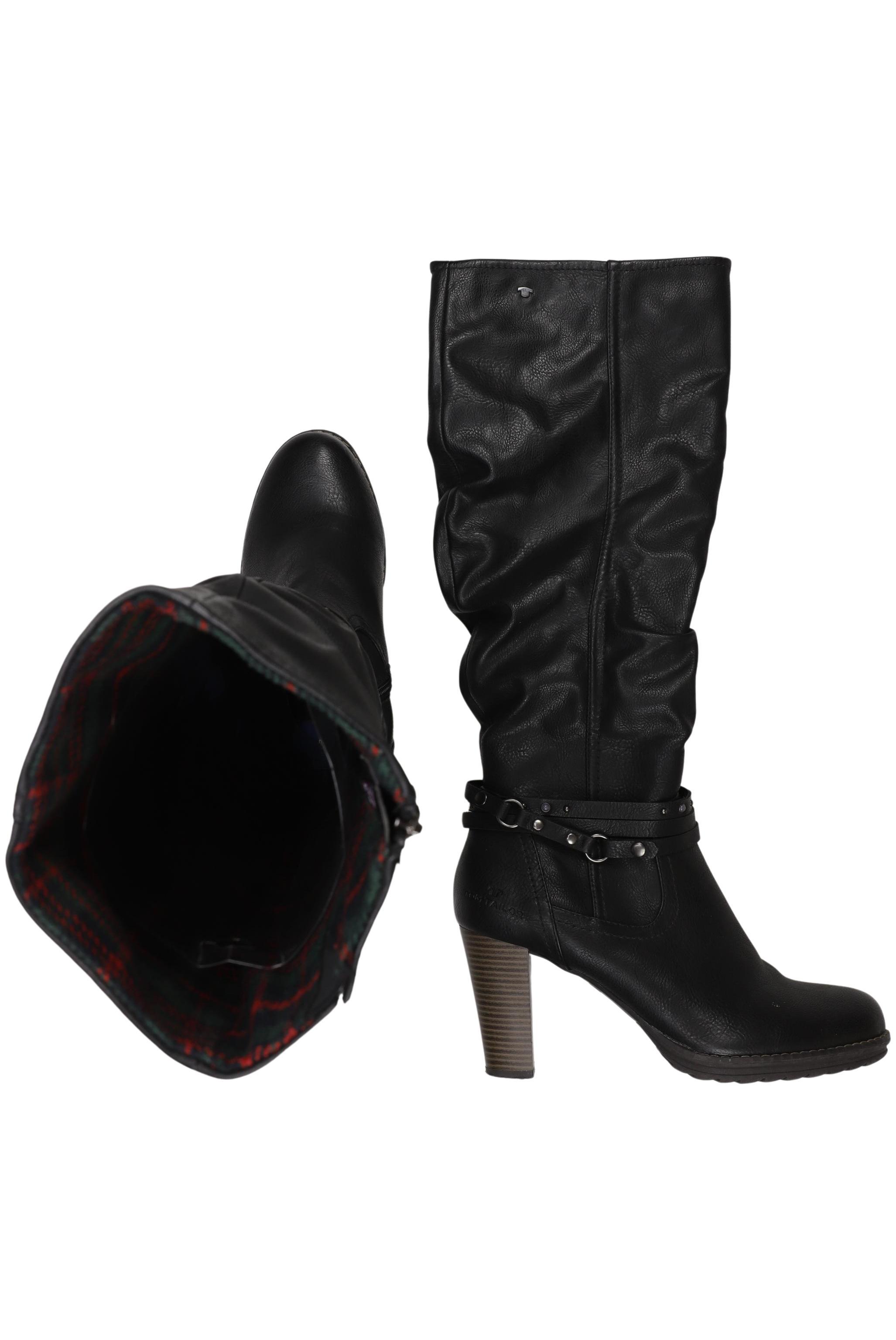 

Tom Tailor Damen Stiefel, schwarz, Gr. 41