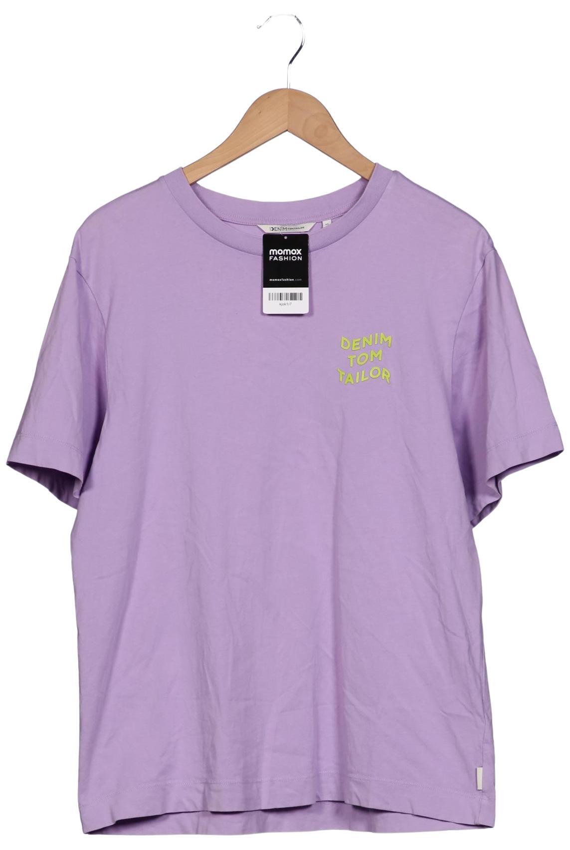 

Tom Tailor Damen T-Shirt, flieder, Gr. 38