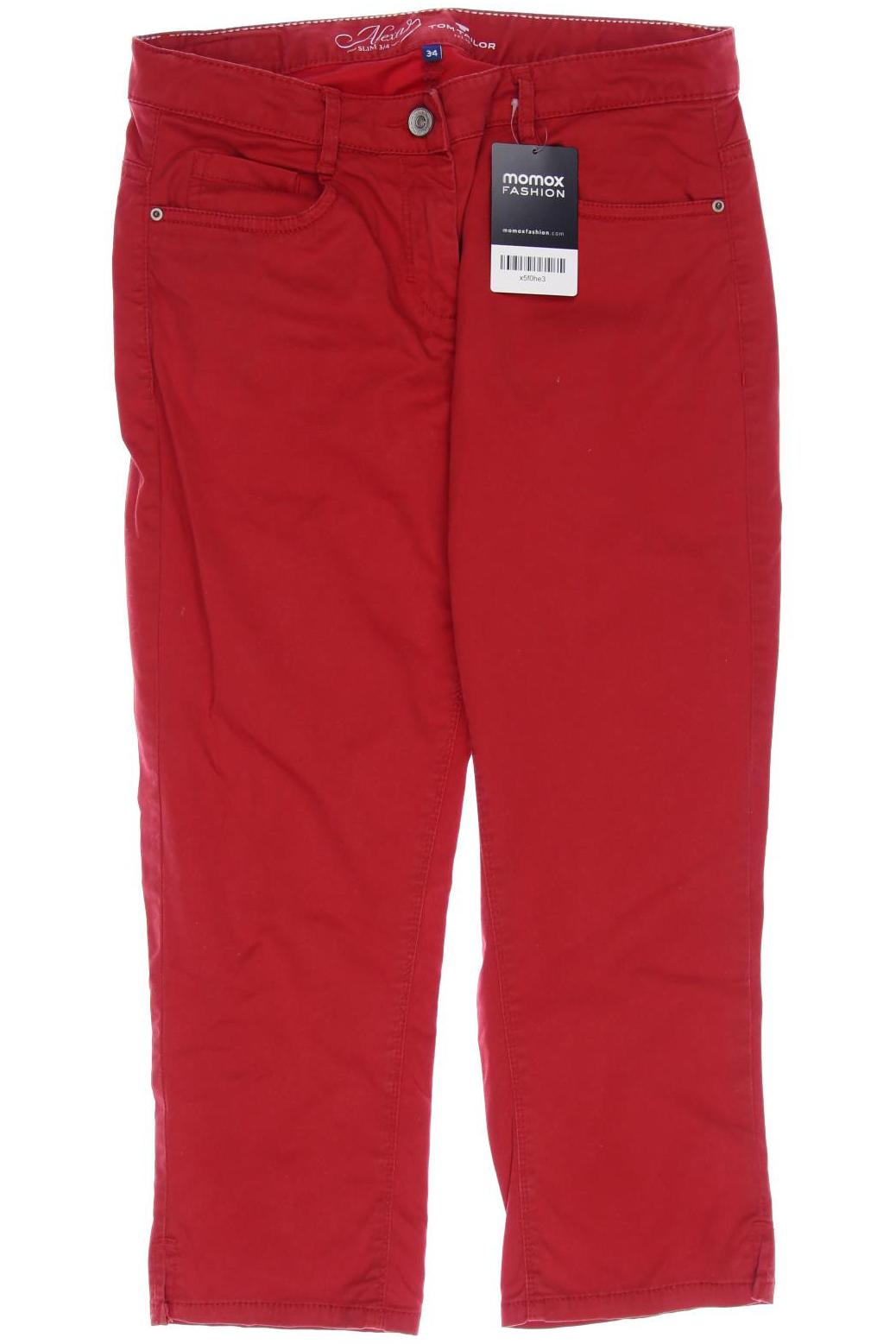 

Tom Tailor Damen Stoffhose, rot, Gr. 34