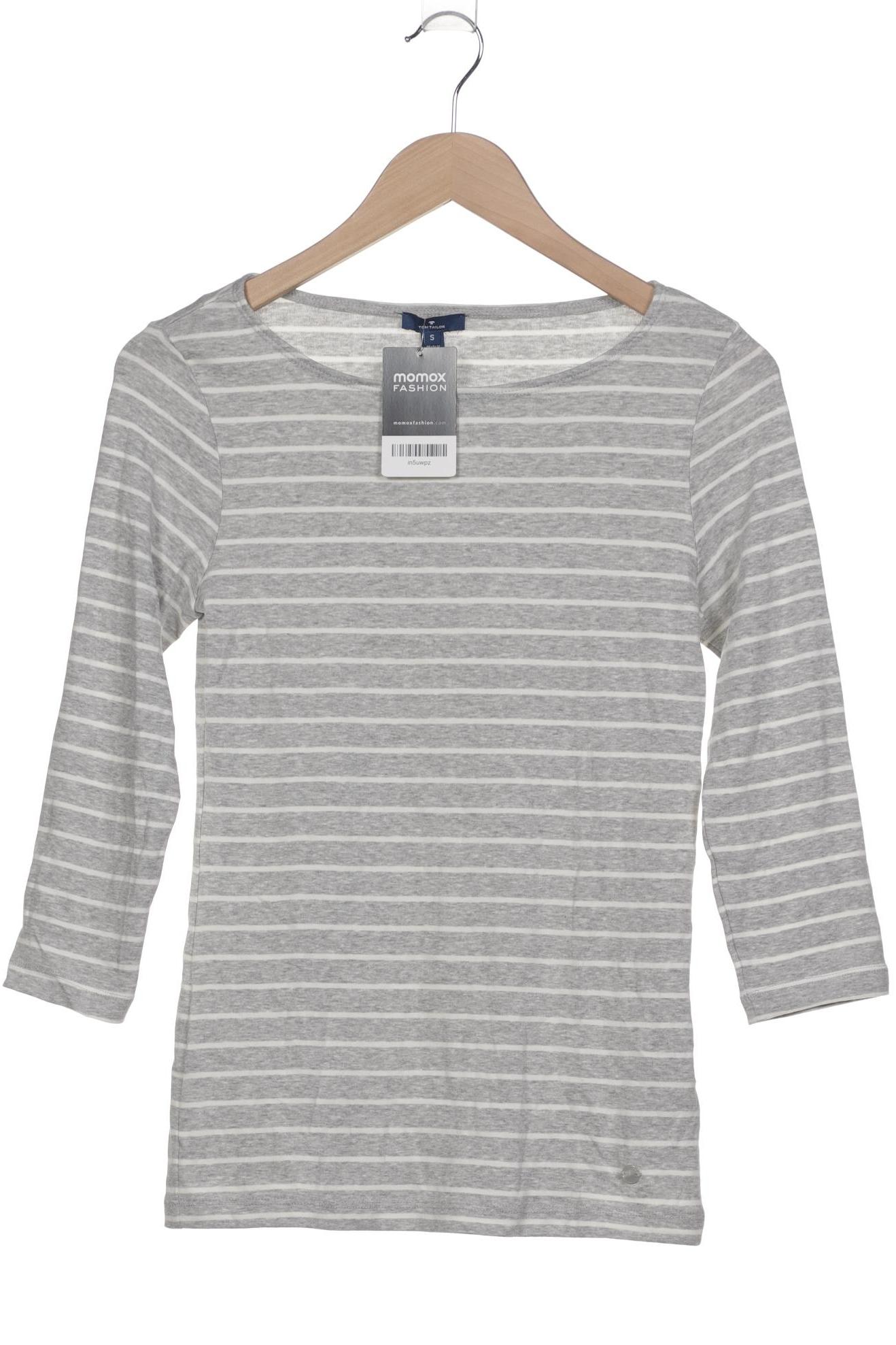 

Tom Tailor Damen Langarmshirt, grau, Gr. 36