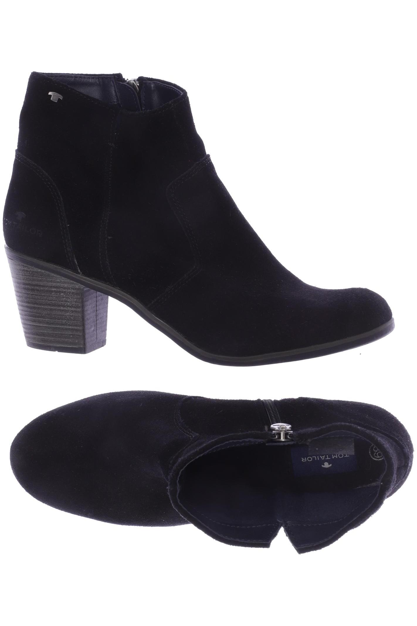 

Tom Tailor Damen Stiefelette, schwarz