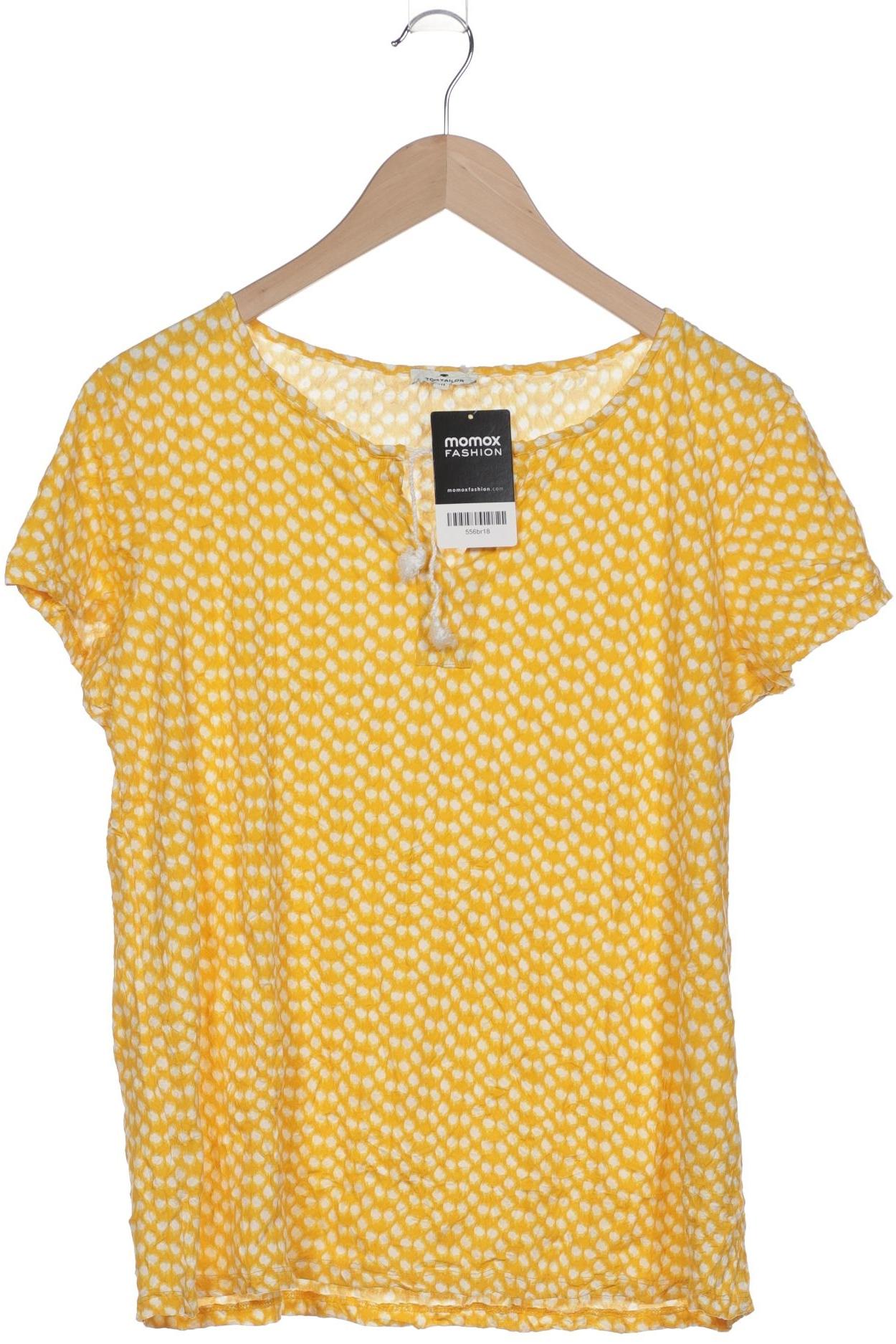 

Tom Tailor Damen T-Shirt, gelb, Gr. 38