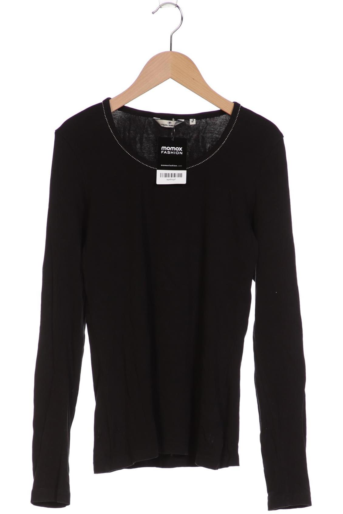 

Tom Tailor Damen Langarmshirt, schwarz, Gr. 38