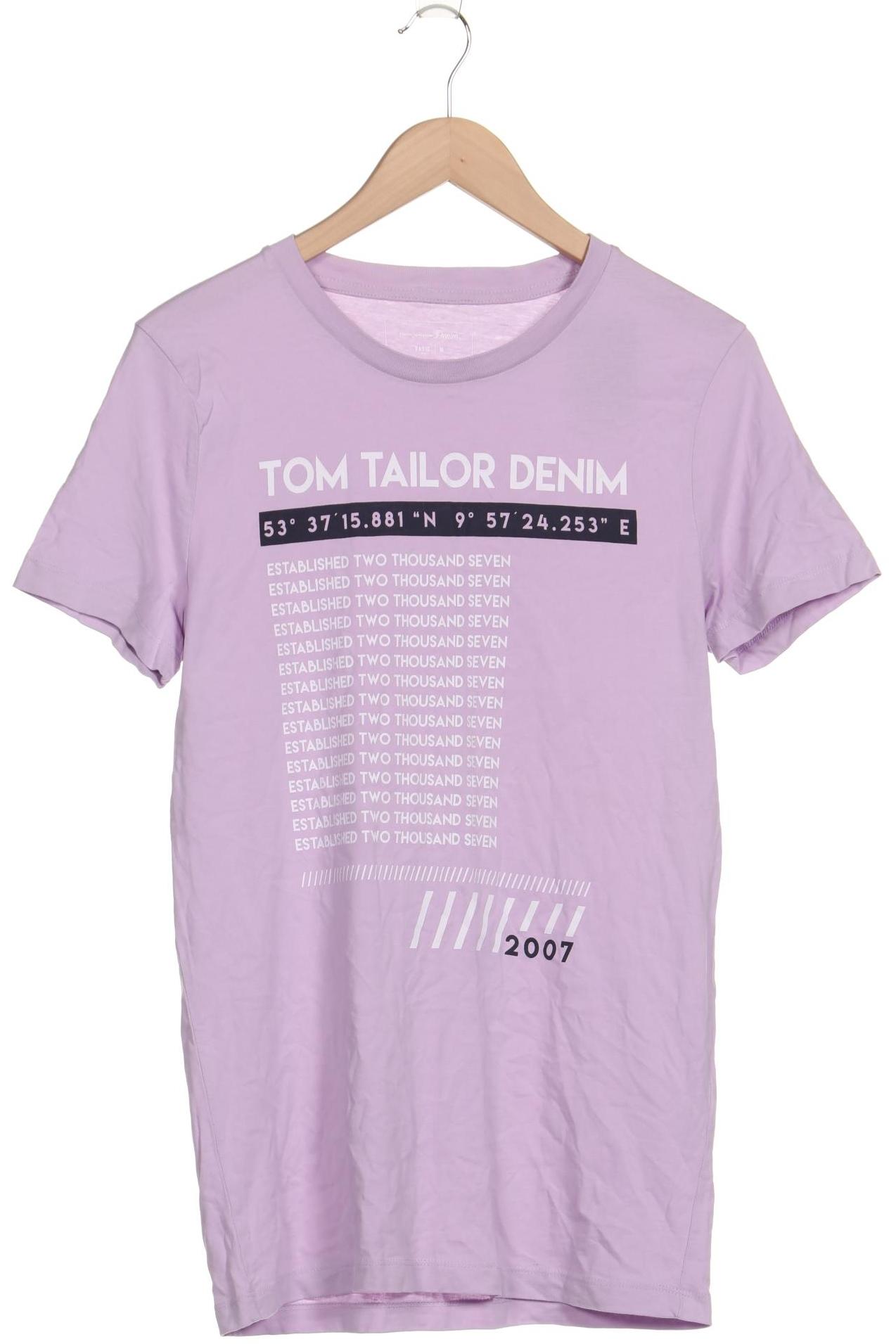 

Tom Tailor Damen T-Shirt, flieder, Gr. 38