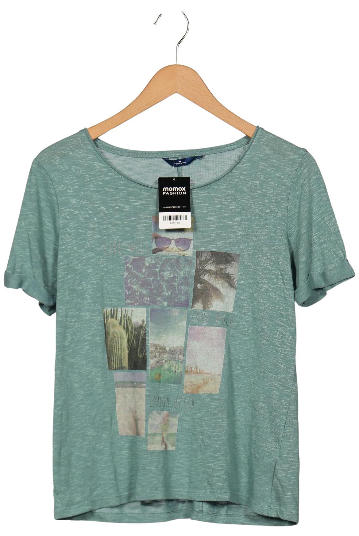 Thumbnail - Tom Tailor Damen T-Shirt, grün, Gr. 36
