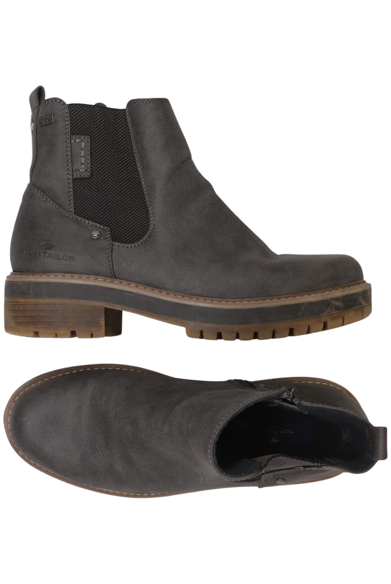 

Tom Tailor Damen Stiefelette, grau, Gr. 39