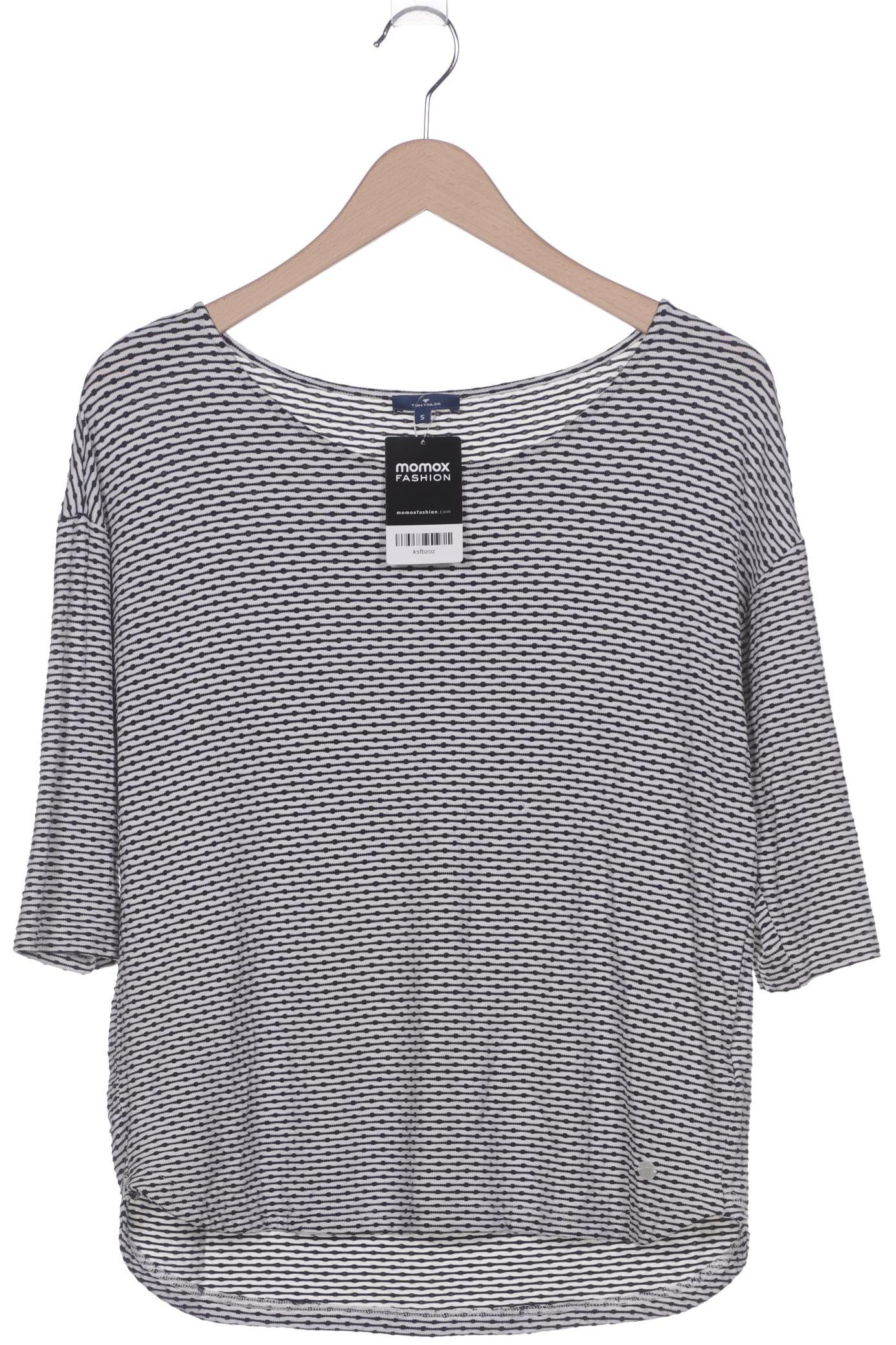 

Tom Tailor Damen Langarmshirt, weiß, Gr. 36