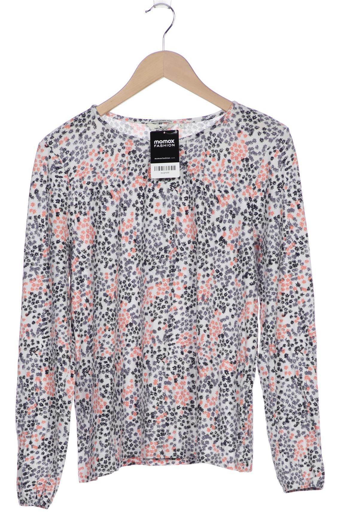 

Tom Tailor Damen Langarmshirt, grau