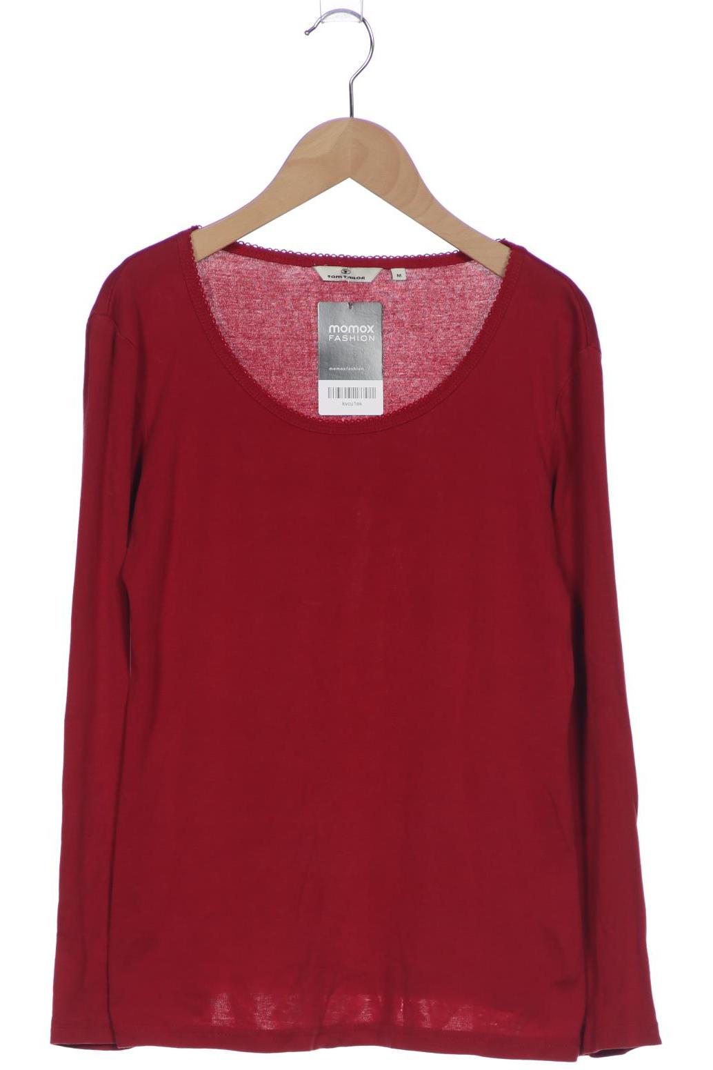 

Tom Tailor Damen Langarmshirt, rot, Gr. 38