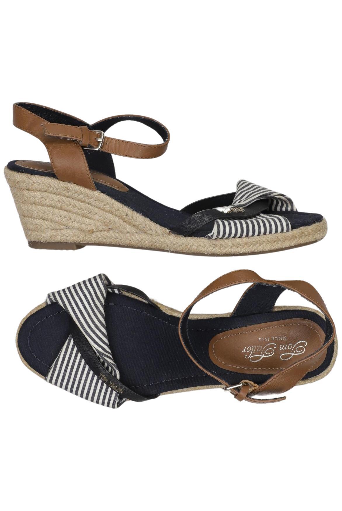 

Tom Tailor Damen Sandale, marineblau, Gr. 39