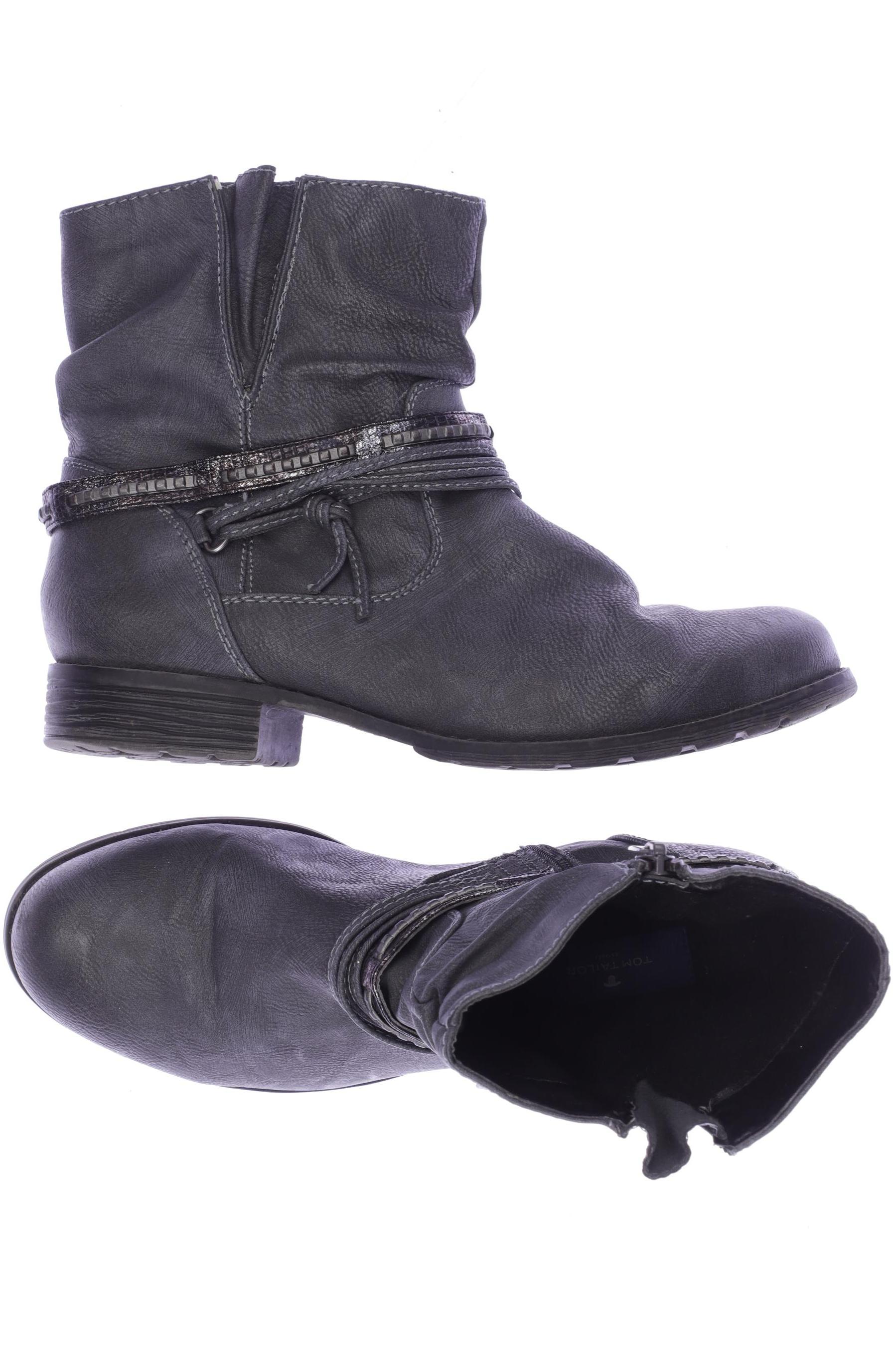 

Tom Tailor Damen Stiefelette, grau, Gr. 39