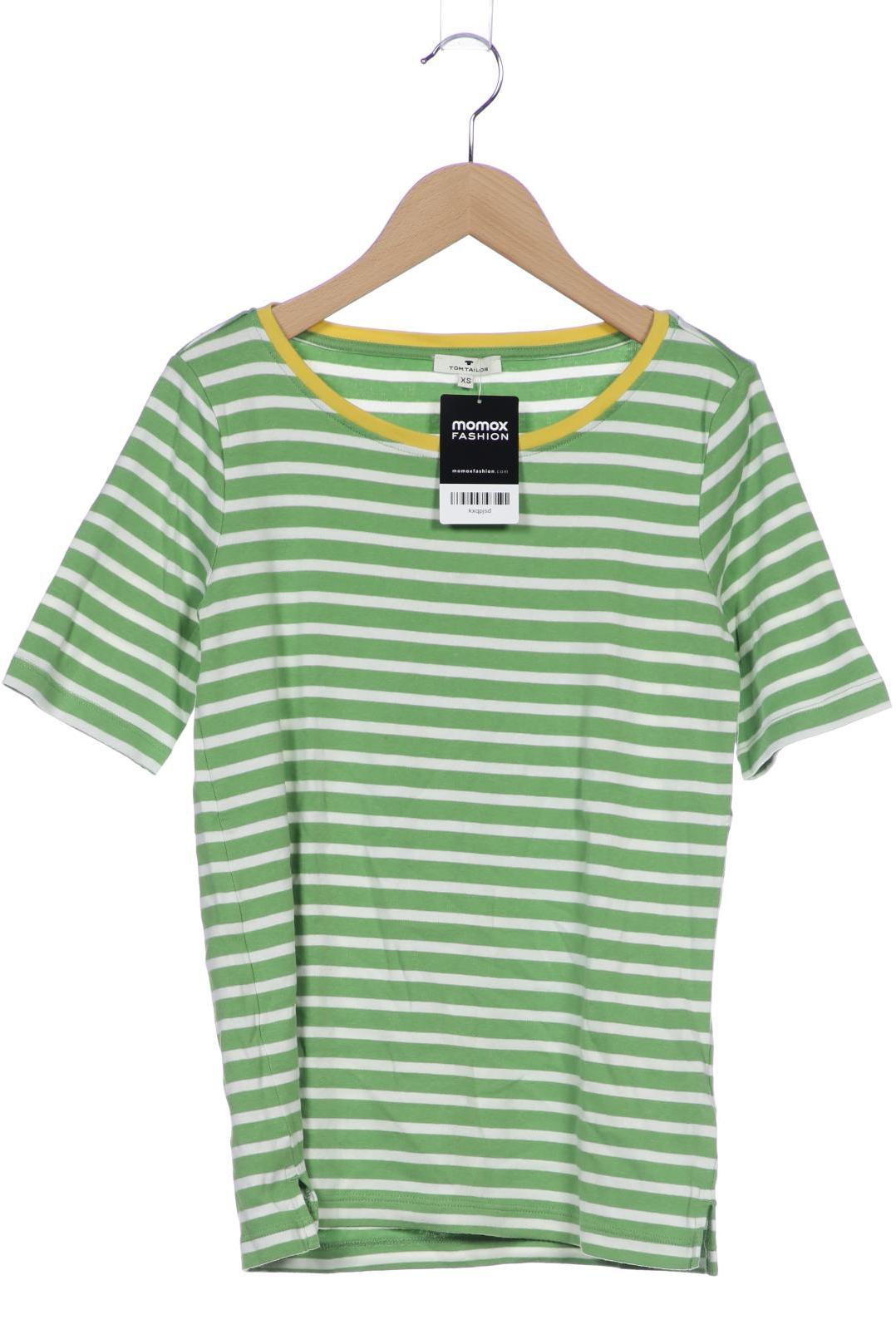 

Tom Tailor Damen T-Shirt, grün, Gr. 34