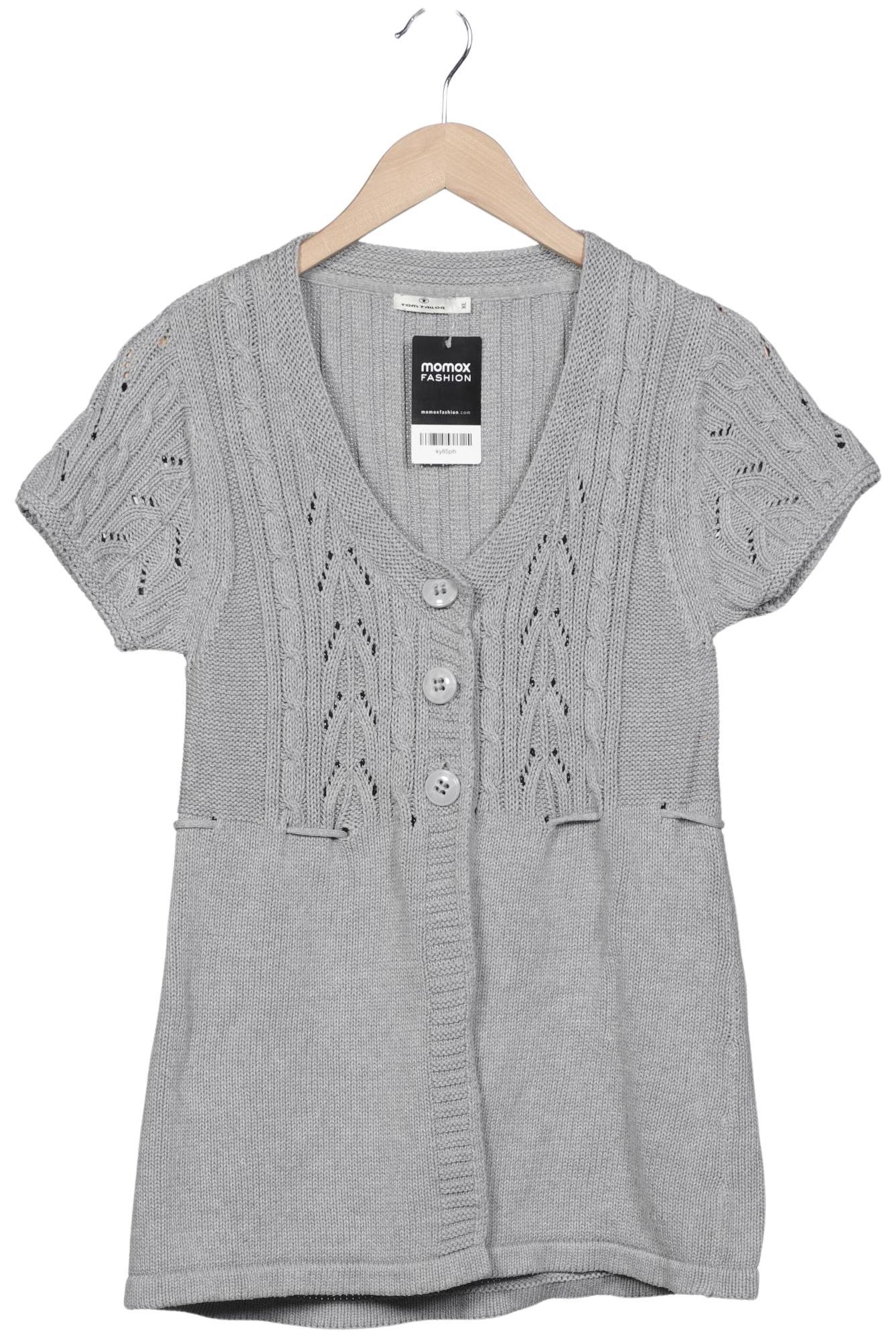 

Tom Tailor Damen Strickjacke, grau, Gr. 44