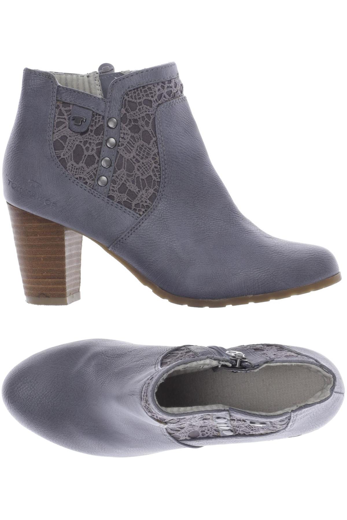 

Tom Tailor Damen Stiefelette, hellblau, Gr. 36