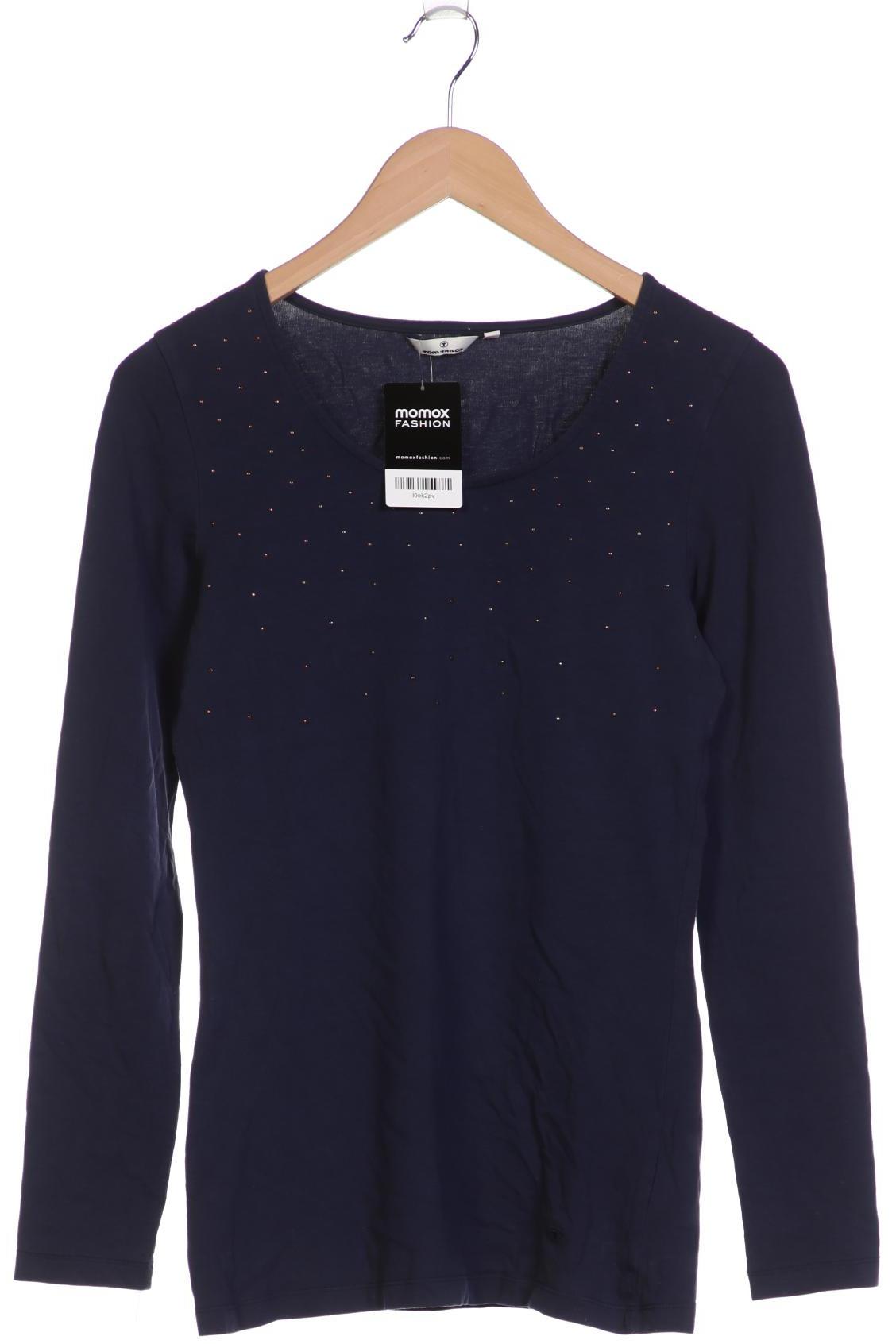 

Tom Tailor Damen Langarmshirt, marineblau, Gr. 42