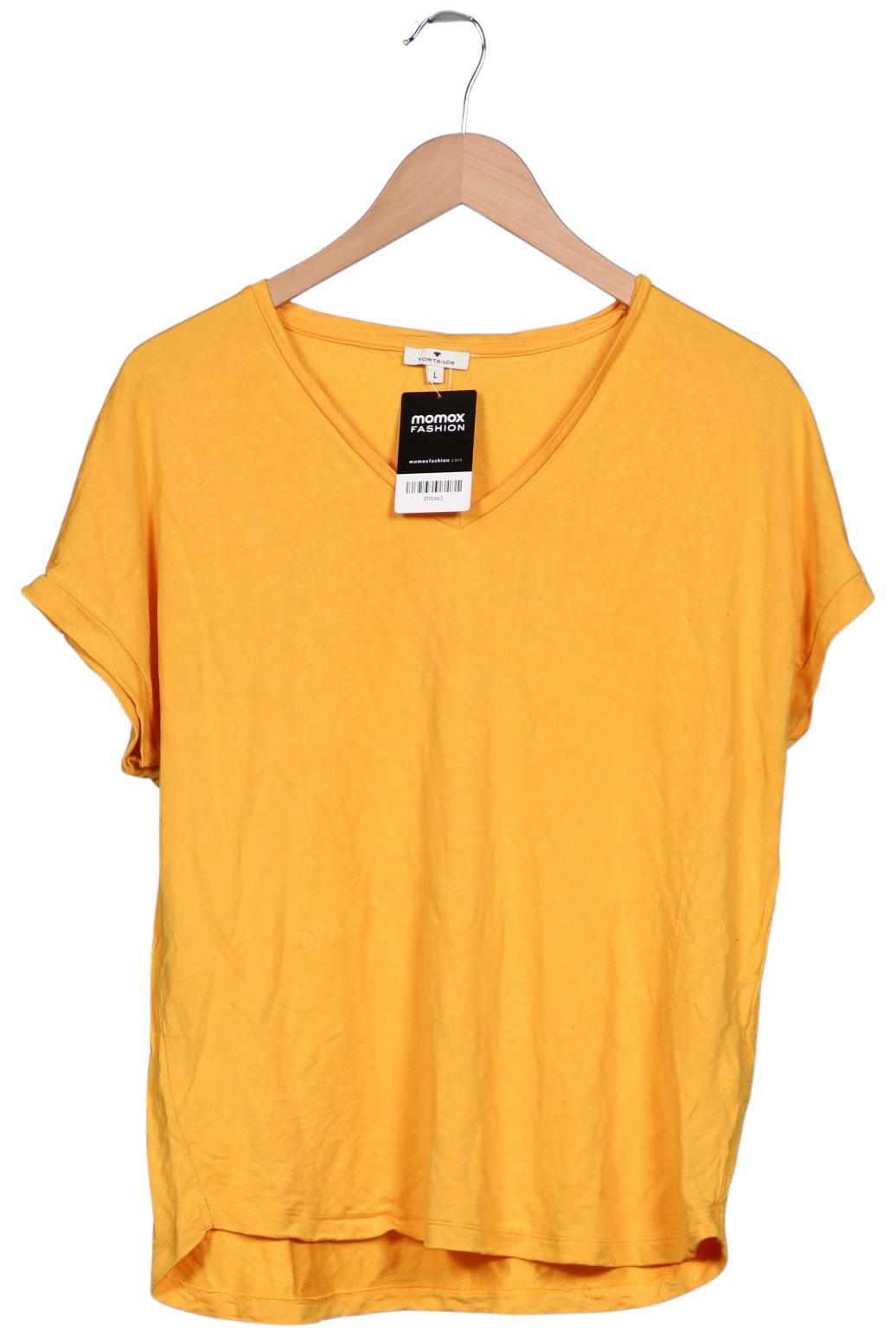 

Tom Tailor Damen T-Shirt, gelb, Gr. 42