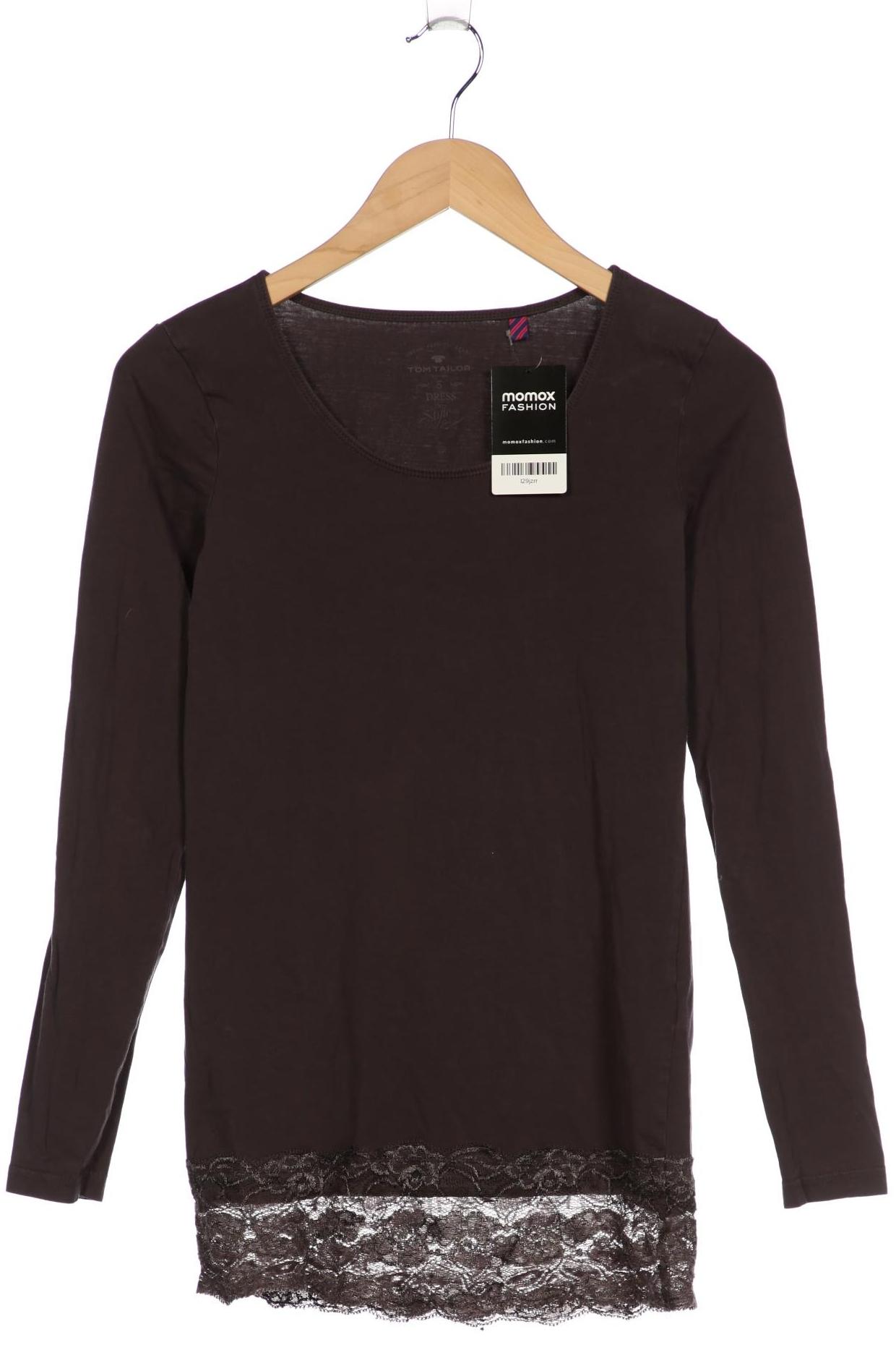 

Tom Tailor Damen Langarmshirt, grau, Gr. 36