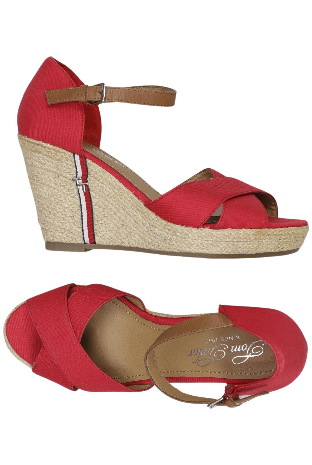 

Tom Tailor Damen Sandale, rot, Gr. 40