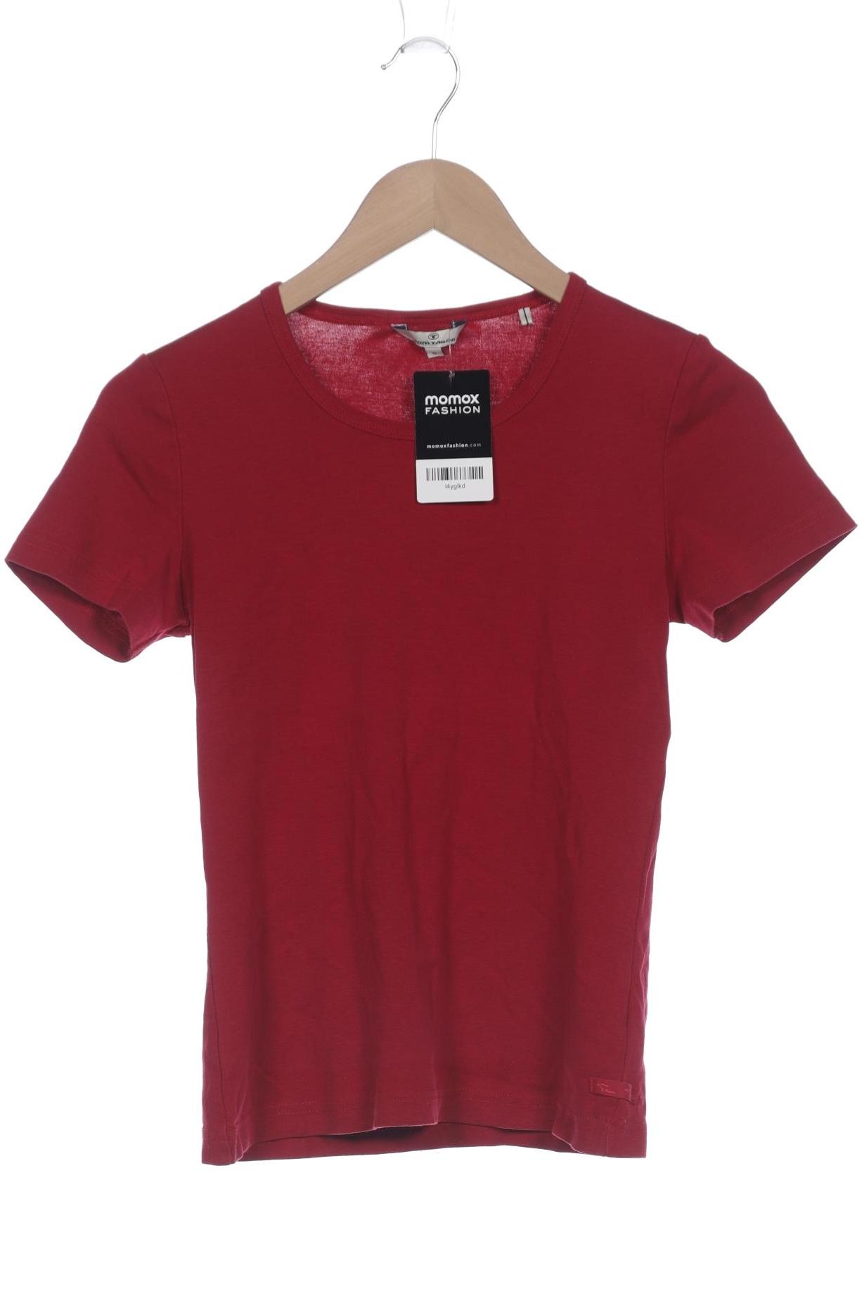 Thumbnail - Tom Tailor Damen T-Shirt, bordeaux, Gr. 36