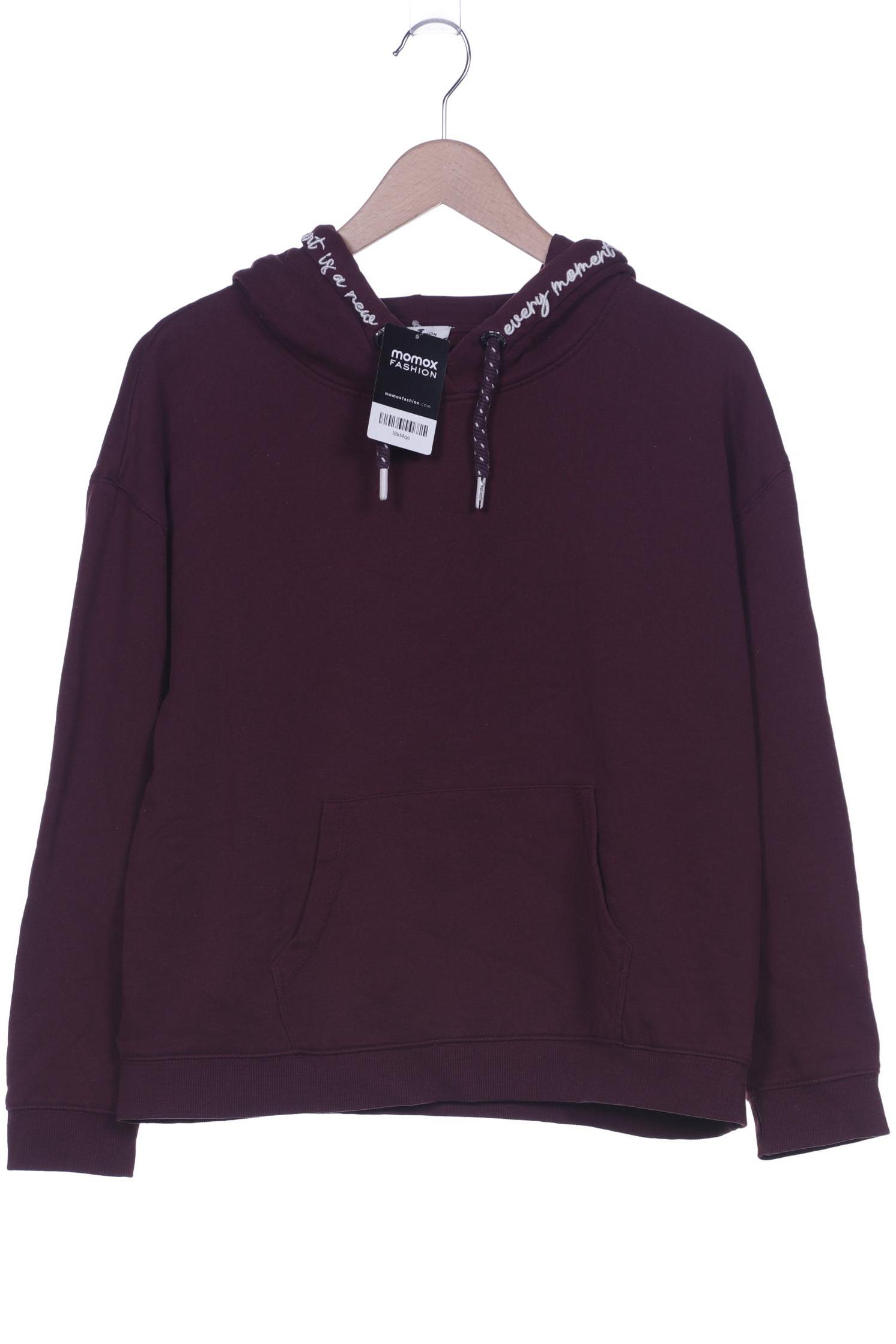 

Tom Tailor Damen Kapuzenpullover, bordeaux, Gr. 38