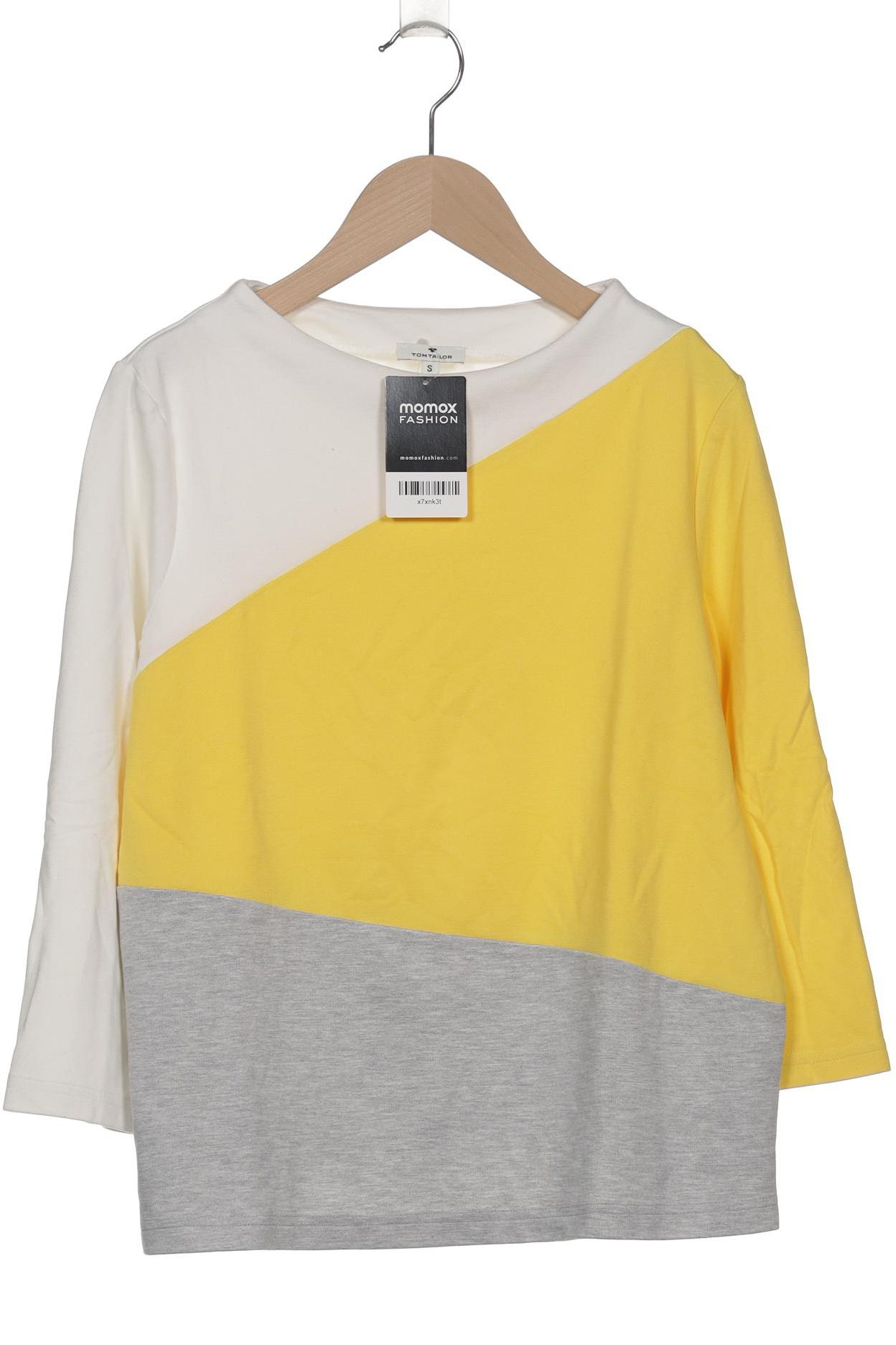 

Tom Tailor Damen Langarmshirt, gelb, Gr. 36