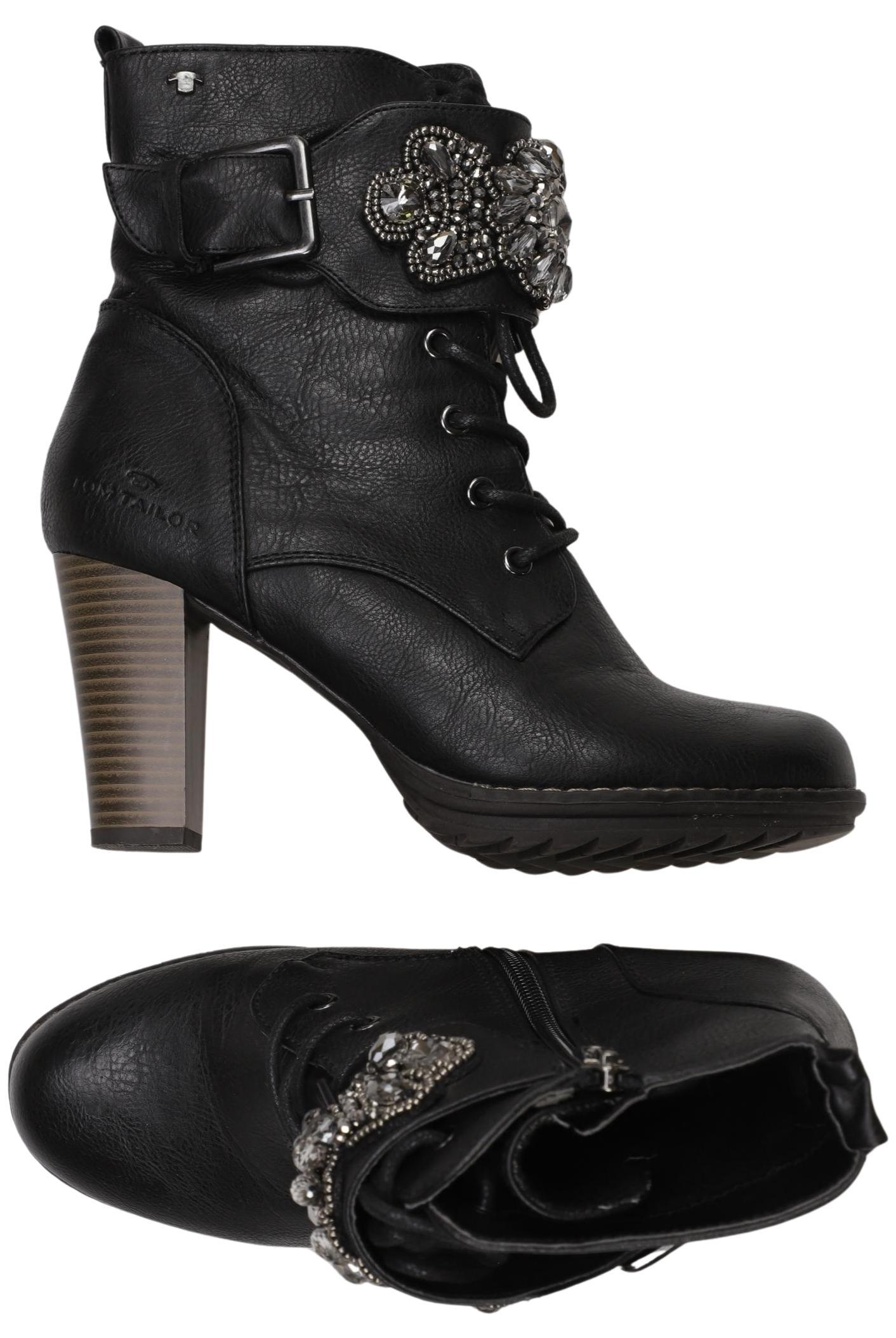 

Tom Tailor Damen Stiefelette, schwarz, Gr. 37