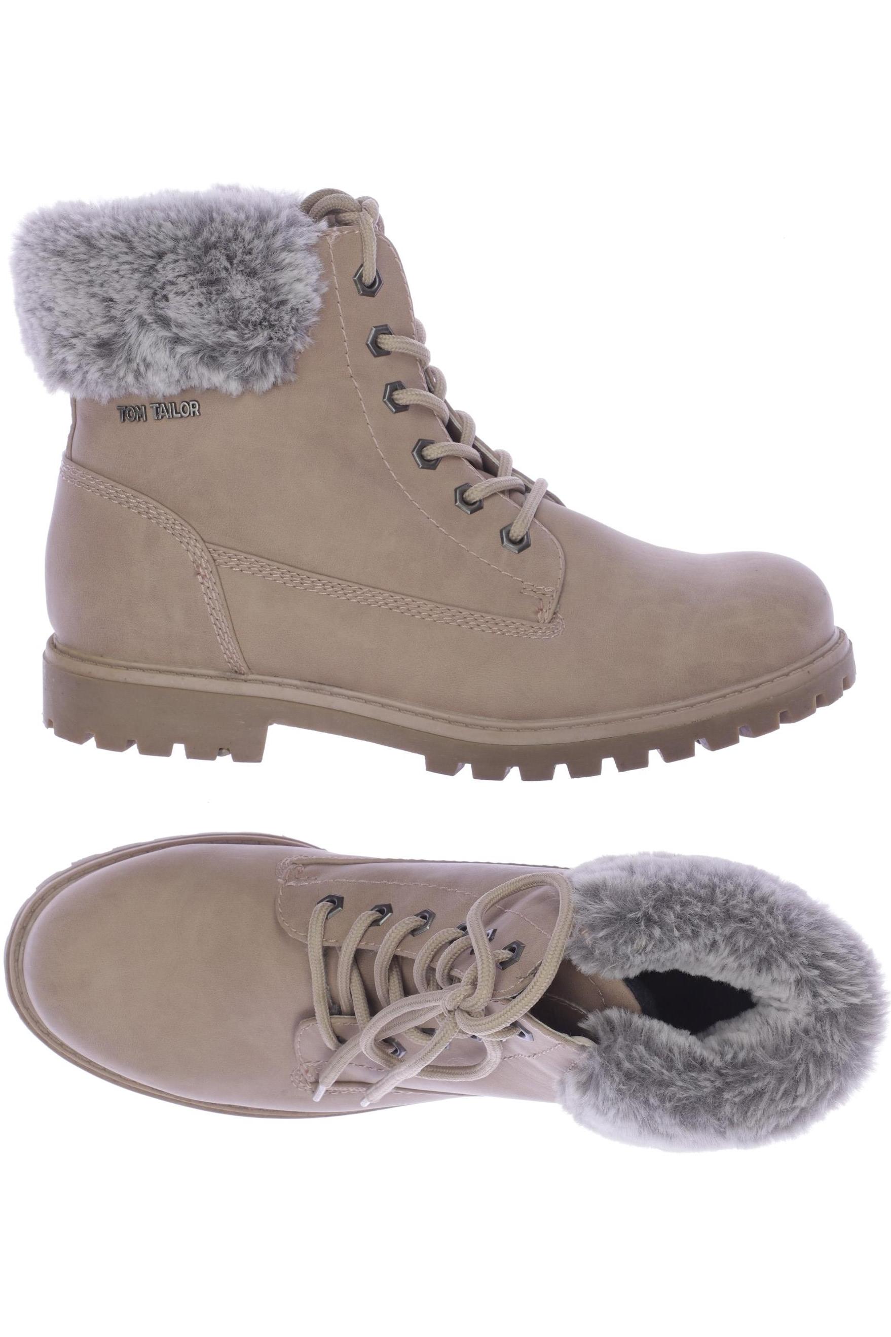 

Tom Tailor Damen Stiefel, beige, Gr. 40