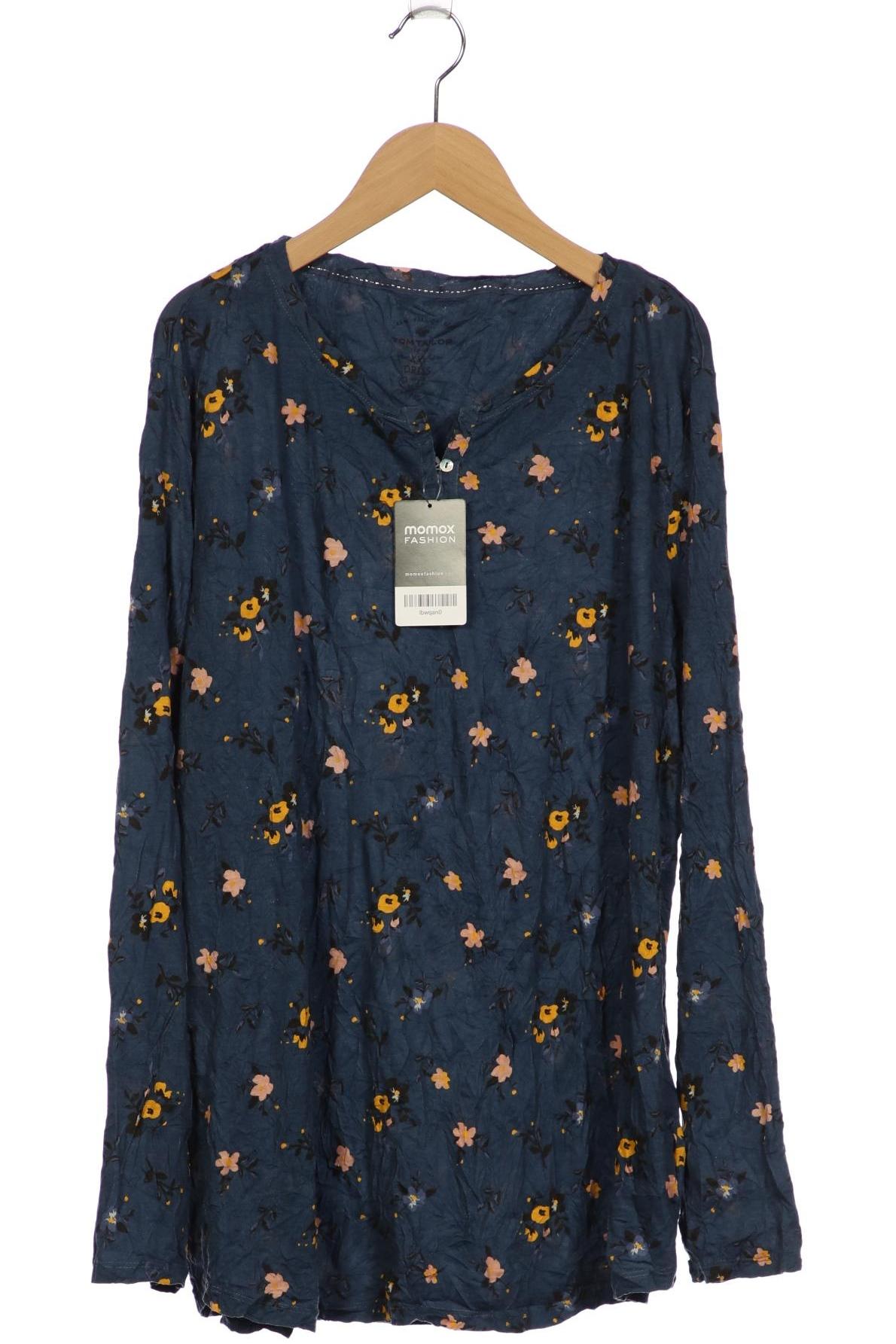 

Tom Tailor Damen Langarmshirt, blau, Gr. 46