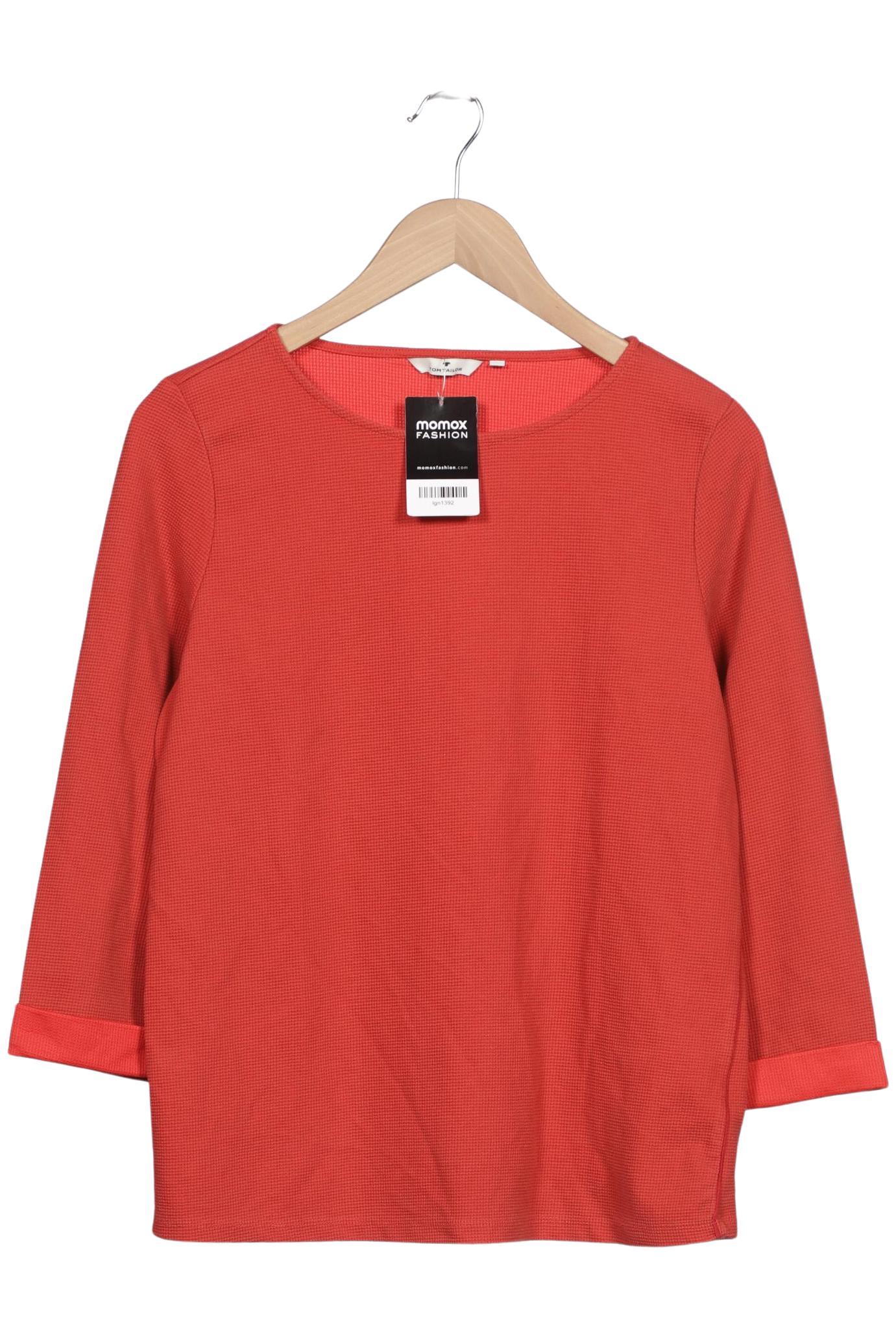 

Tom Tailor Damen Langarmshirt, rot, Gr. 38