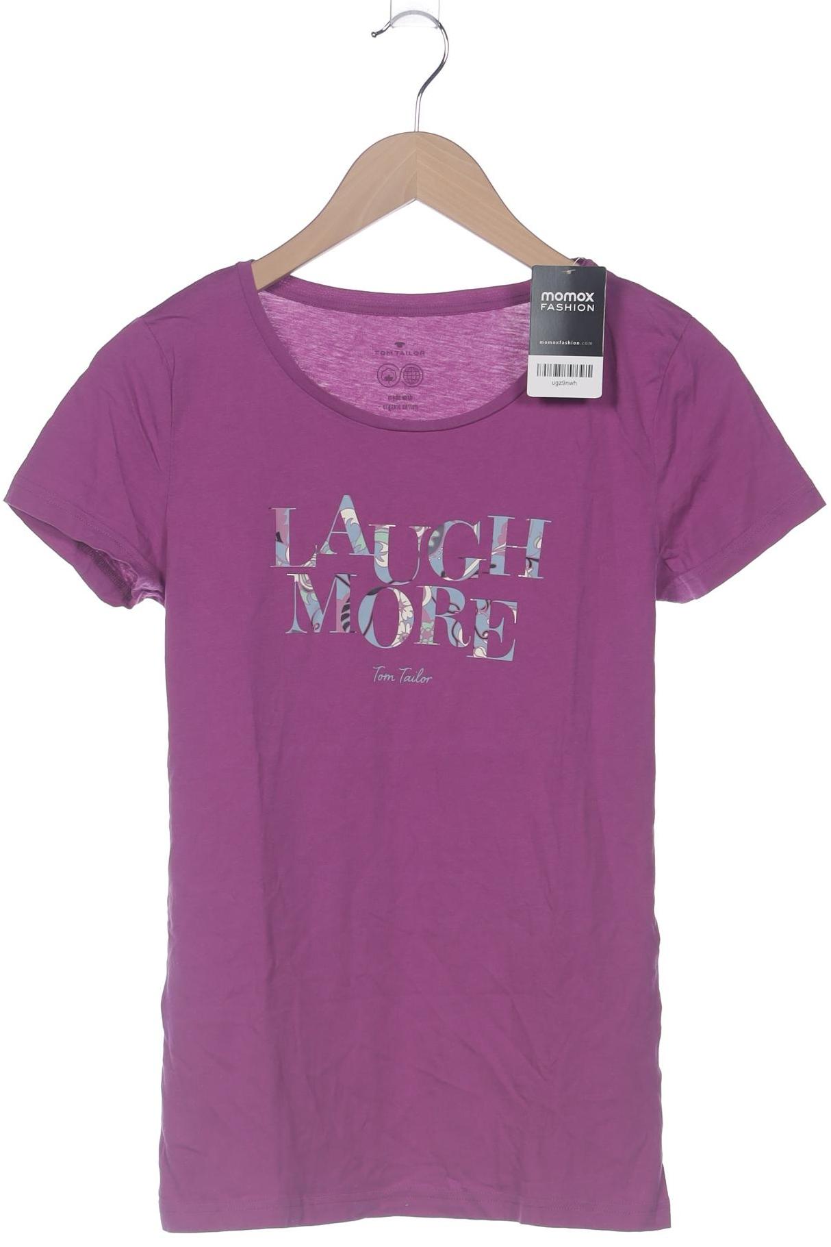 

Tom Tailor Damen T-Shirt, flieder, Gr. 34
