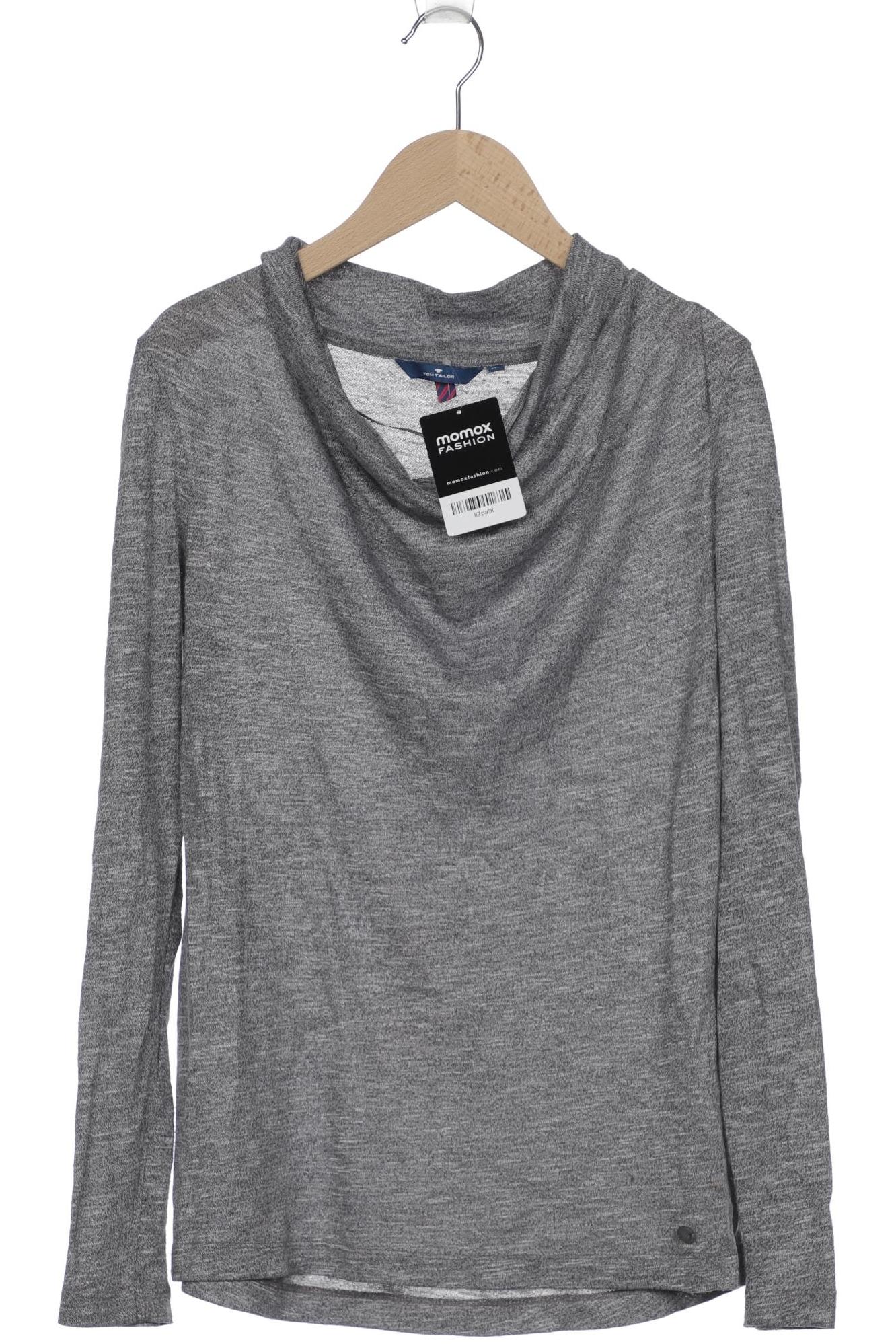 

Tom Tailor Damen Langarmshirt, grau, Gr. 38