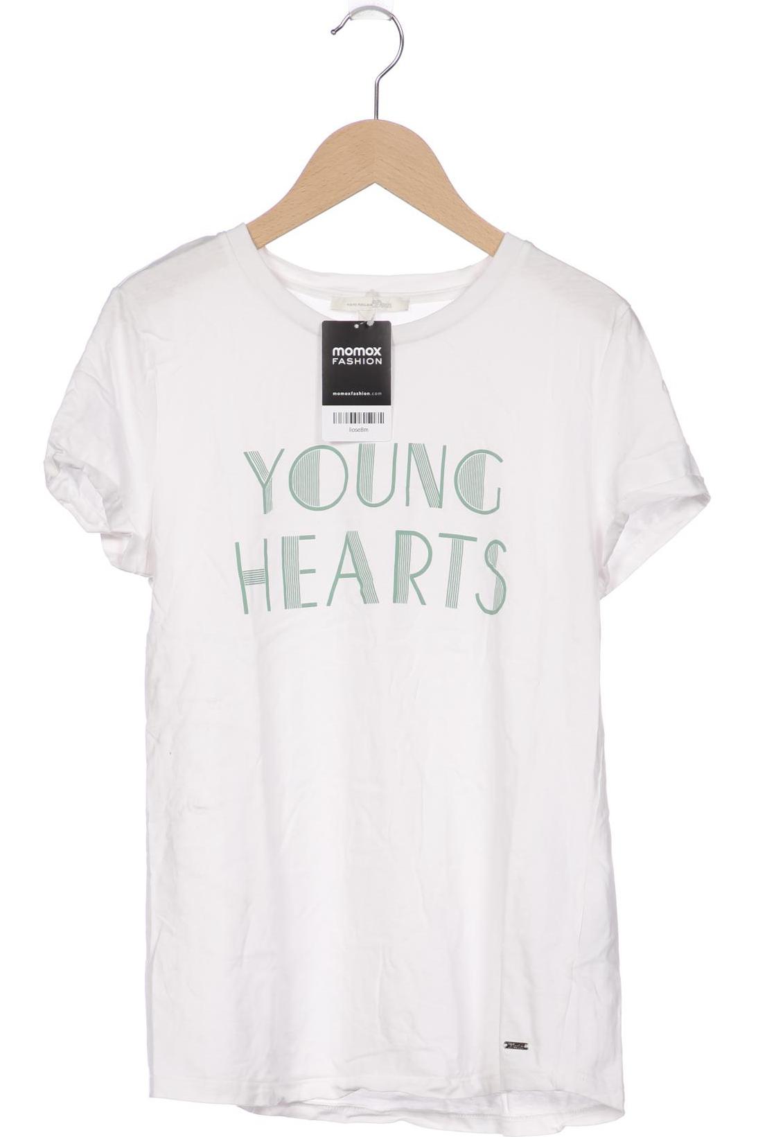 

Tom Tailor Damen T-Shirt, cremeweiß, Gr. 36