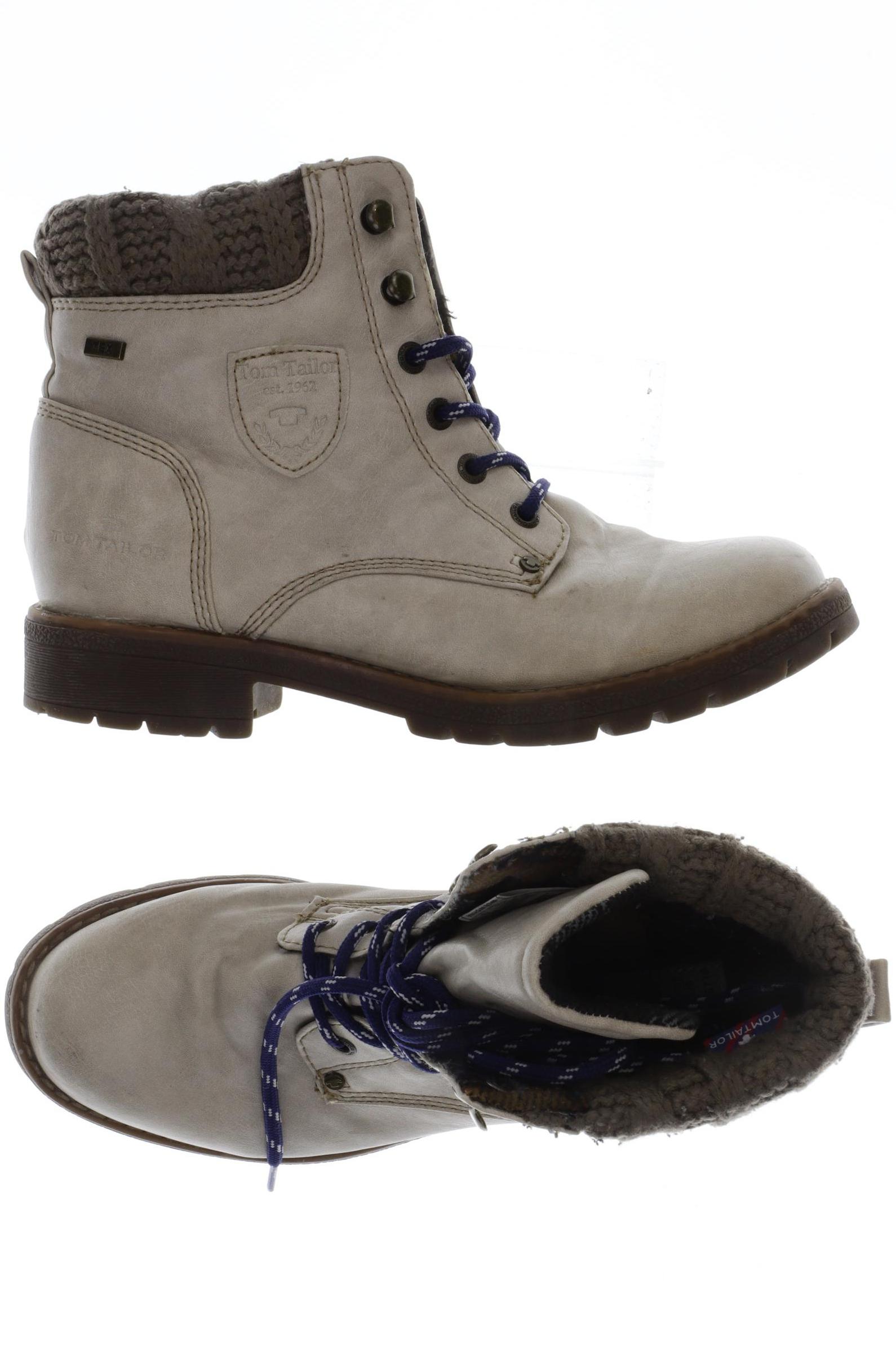

Tom Tailor Damen Stiefelette, beige, Gr. 38