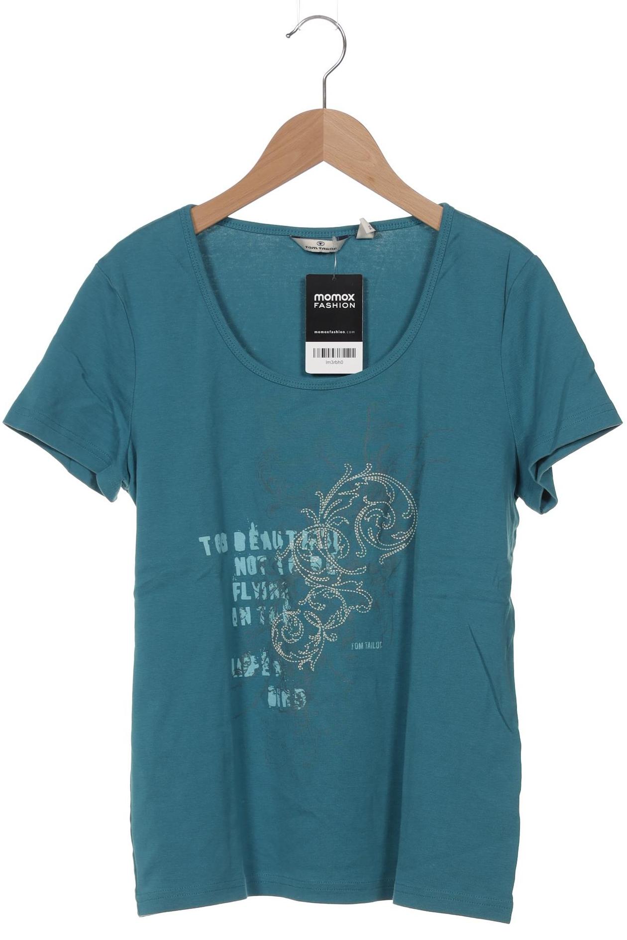 

Tom Tailor Damen T-Shirt, blau, Gr. 44