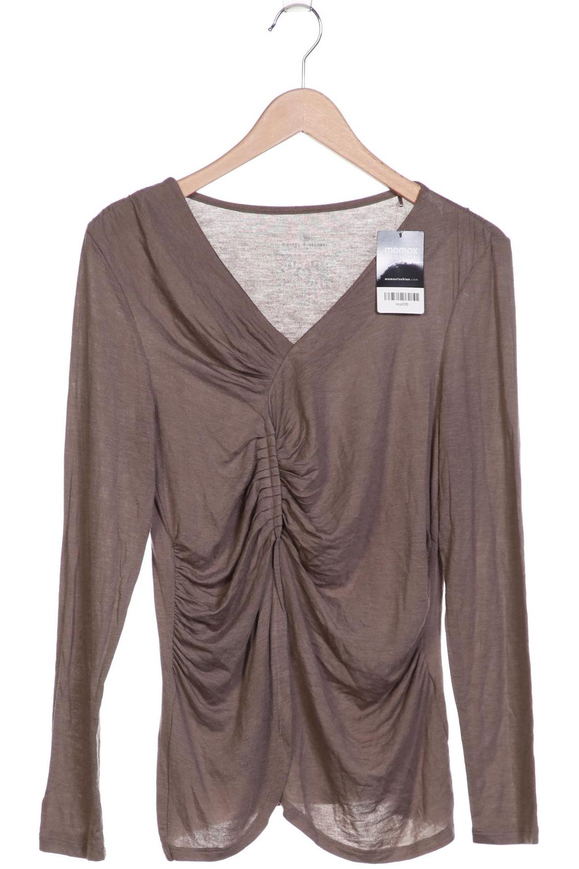 

Tom Tailor Damen Langarmshirt, braun, Gr. 42