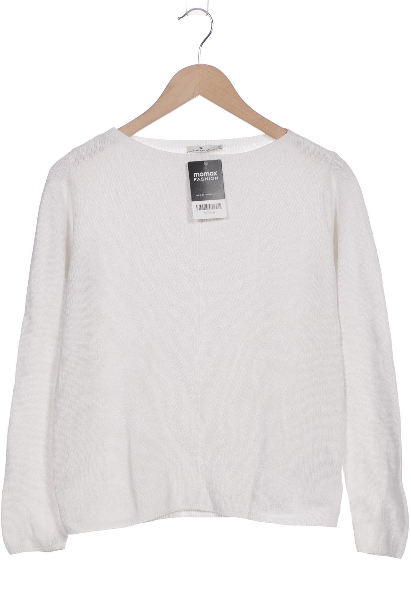 

Tom Tailor Damen Pullover, weiß, Gr. 36