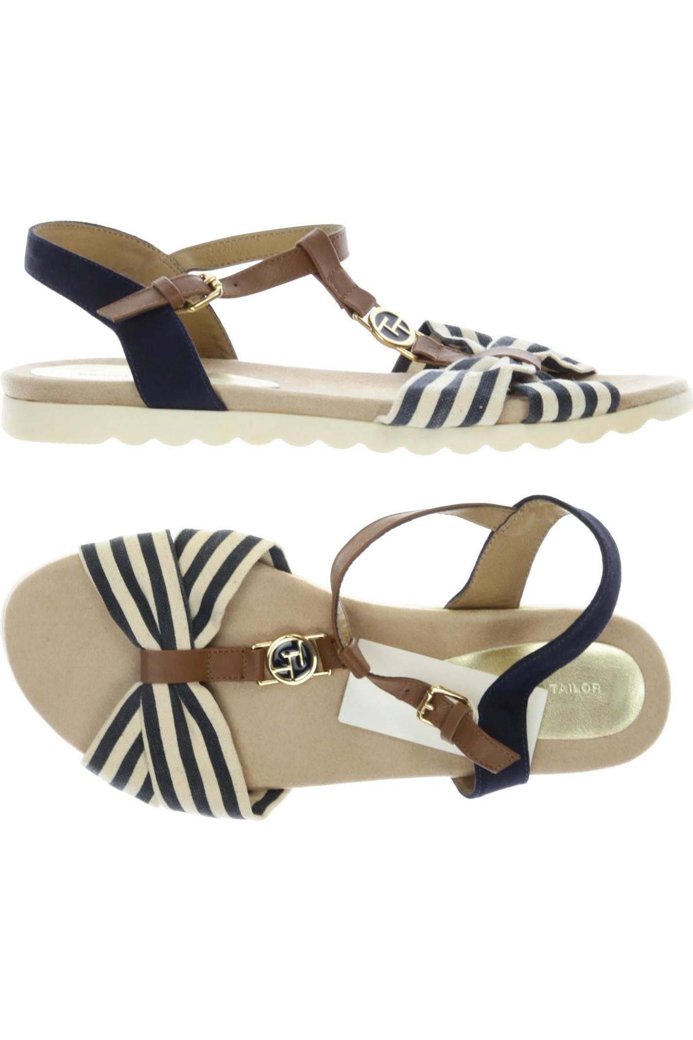 

Tom Tailor Damen Sandale, marineblau, Gr. 41
