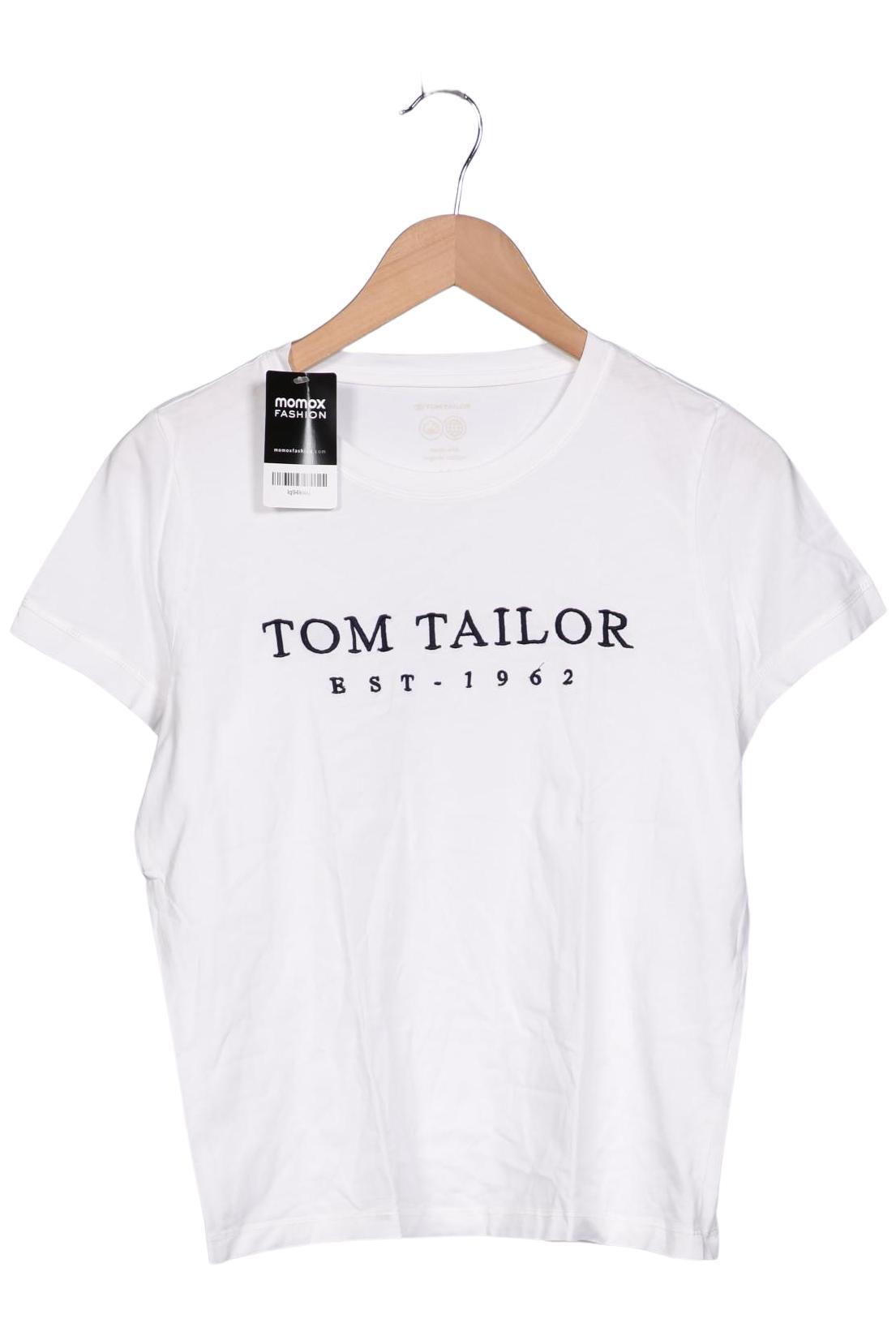 

Tom Tailor Damen T-Shirt, weiß, Gr. 38