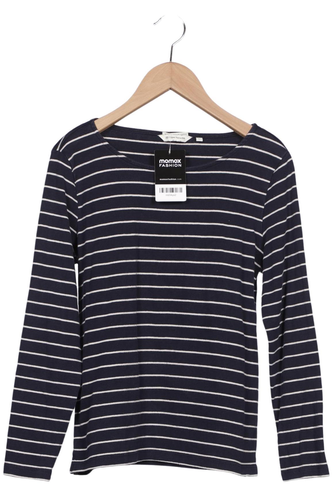 

Tom Tailor Damen Langarmshirt, marineblau, Gr. 42