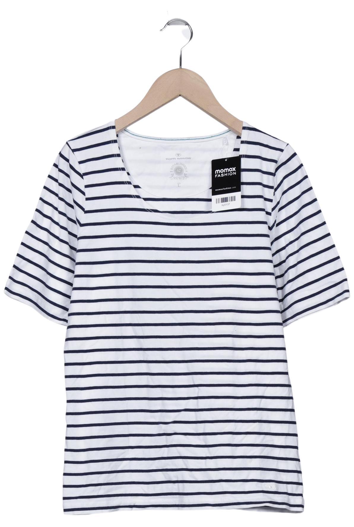 

Tom Tailor Damen T-Shirt, weiß, Gr. 42