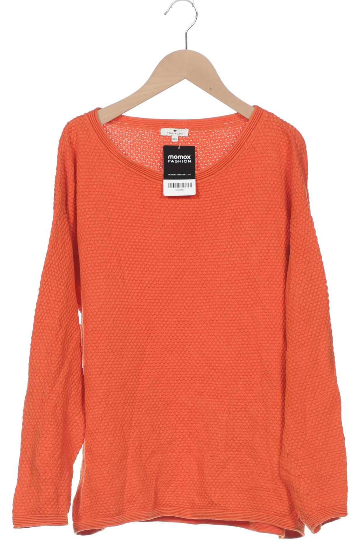 

Tom Tailor Damen Pullover, orange, Gr. 46