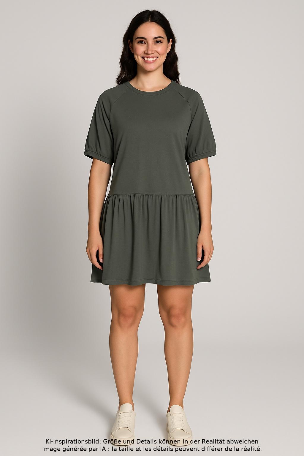 

Tom Tailor Damen Kleid, grün, Gr. 38