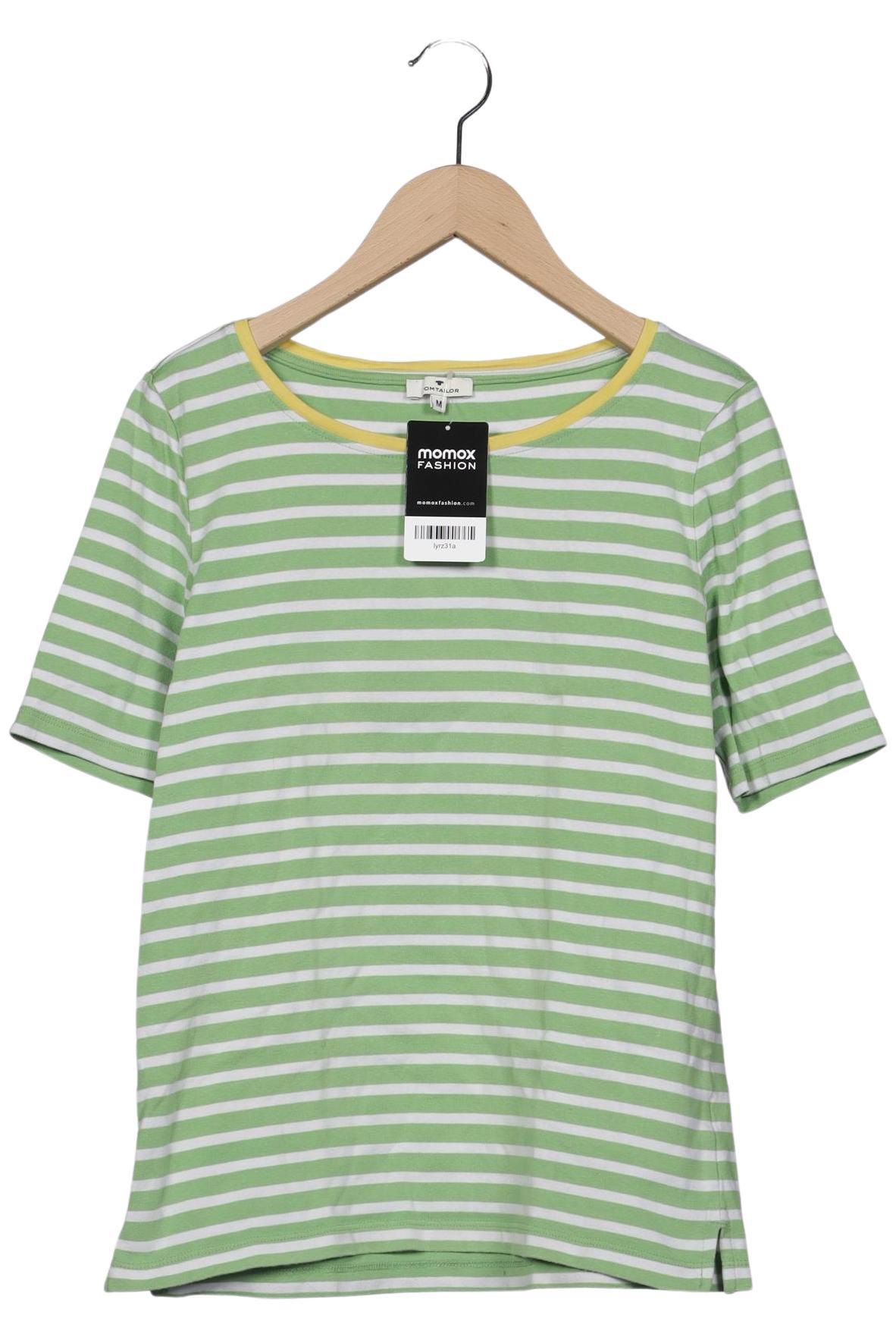 

Tom Tailor Damen T-Shirt, grün, Gr. 38