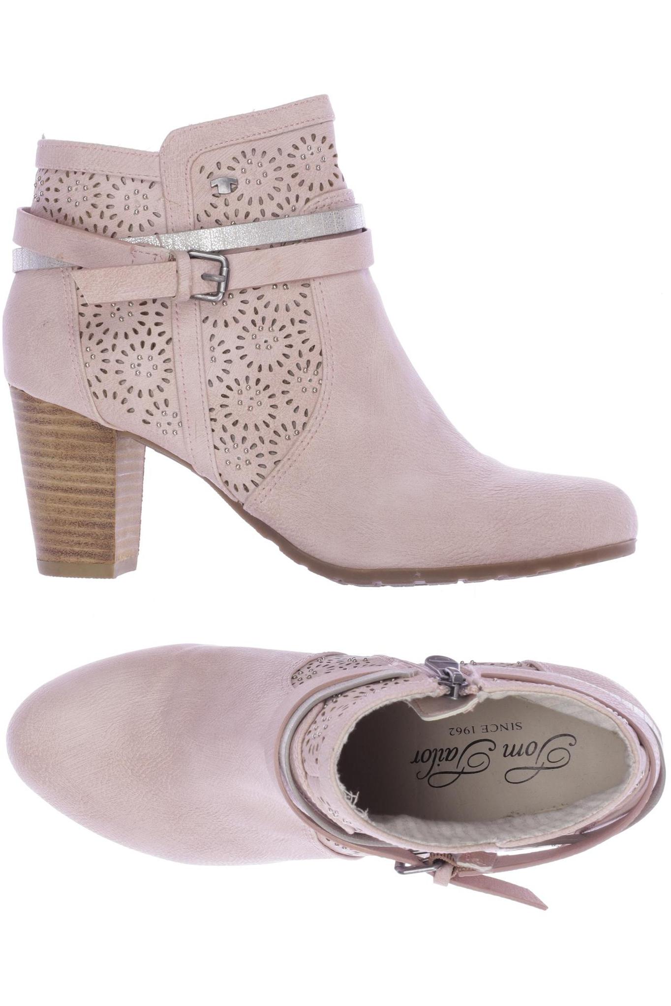 

Tom Tailor Damen Stiefelette, pink, Gr. 38