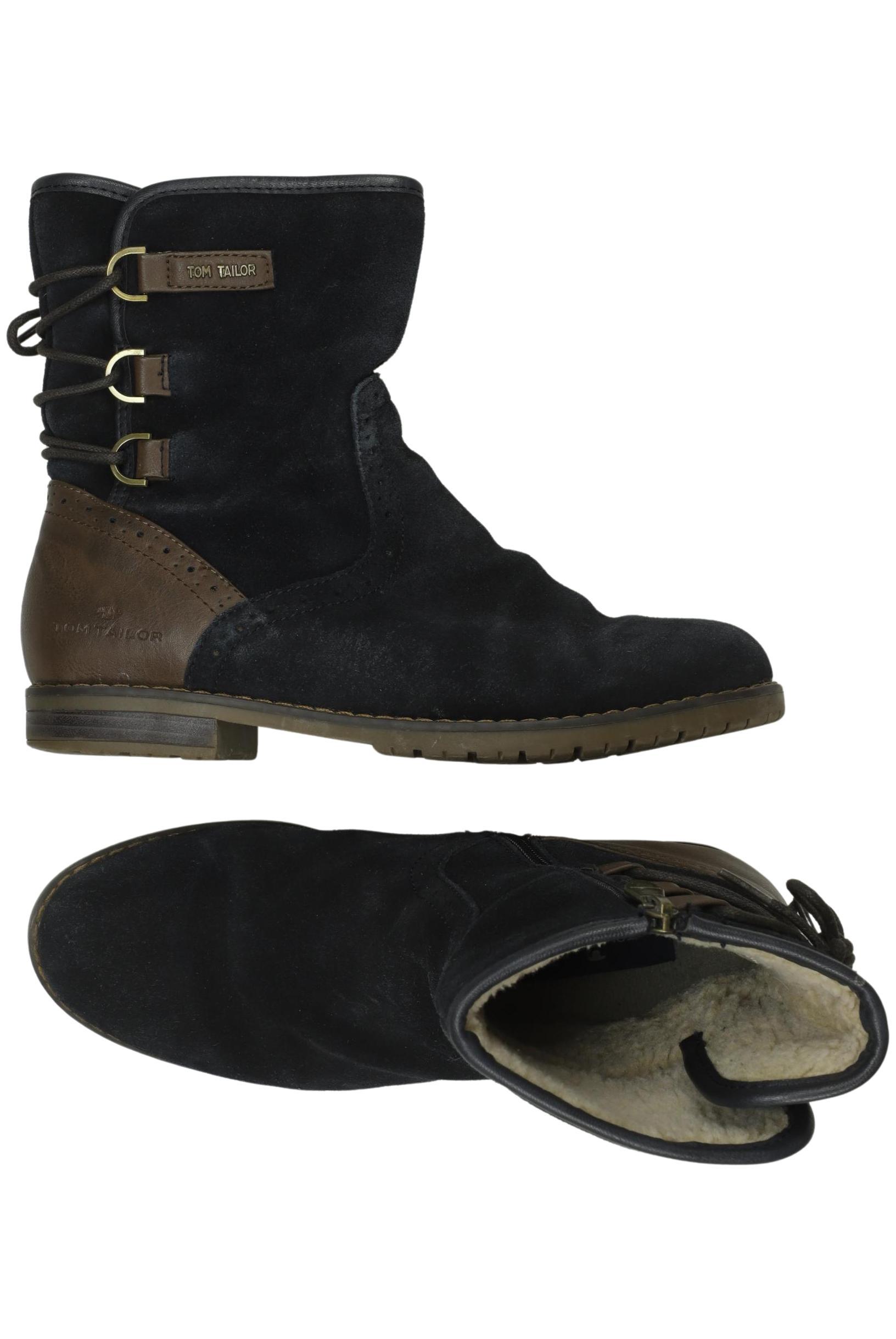 

Tom Tailor Damen Stiefelette, marineblau, Gr. 38