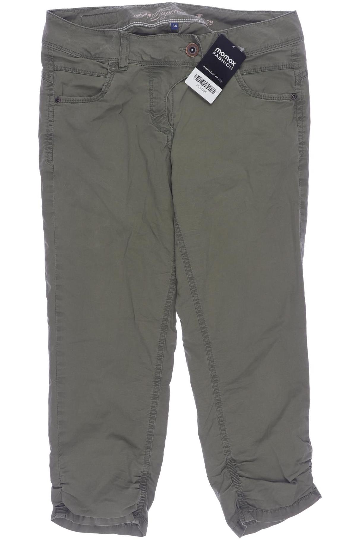 

Tom Tailor Damen Stoffhose, grün, Gr. 34