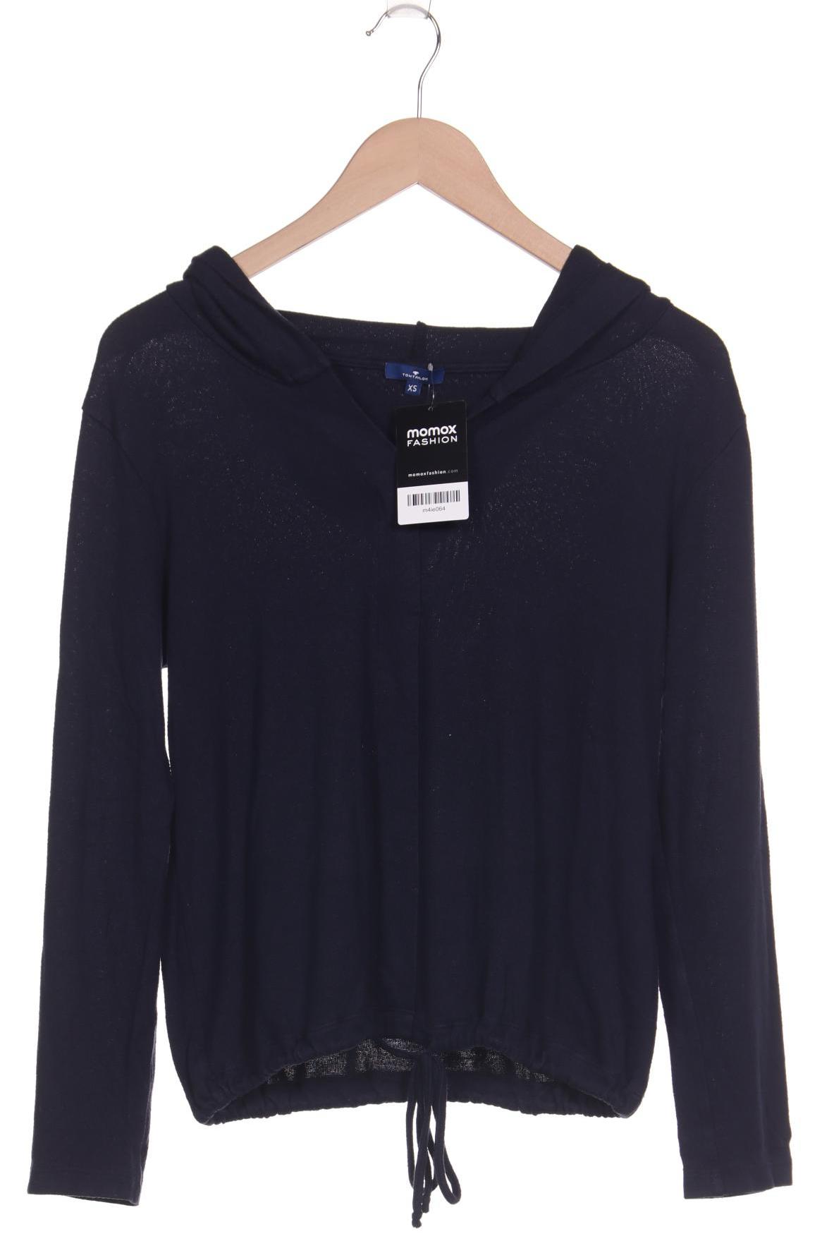

Tom Tailor Damen Kapuzenpullover, marineblau, Gr. 34