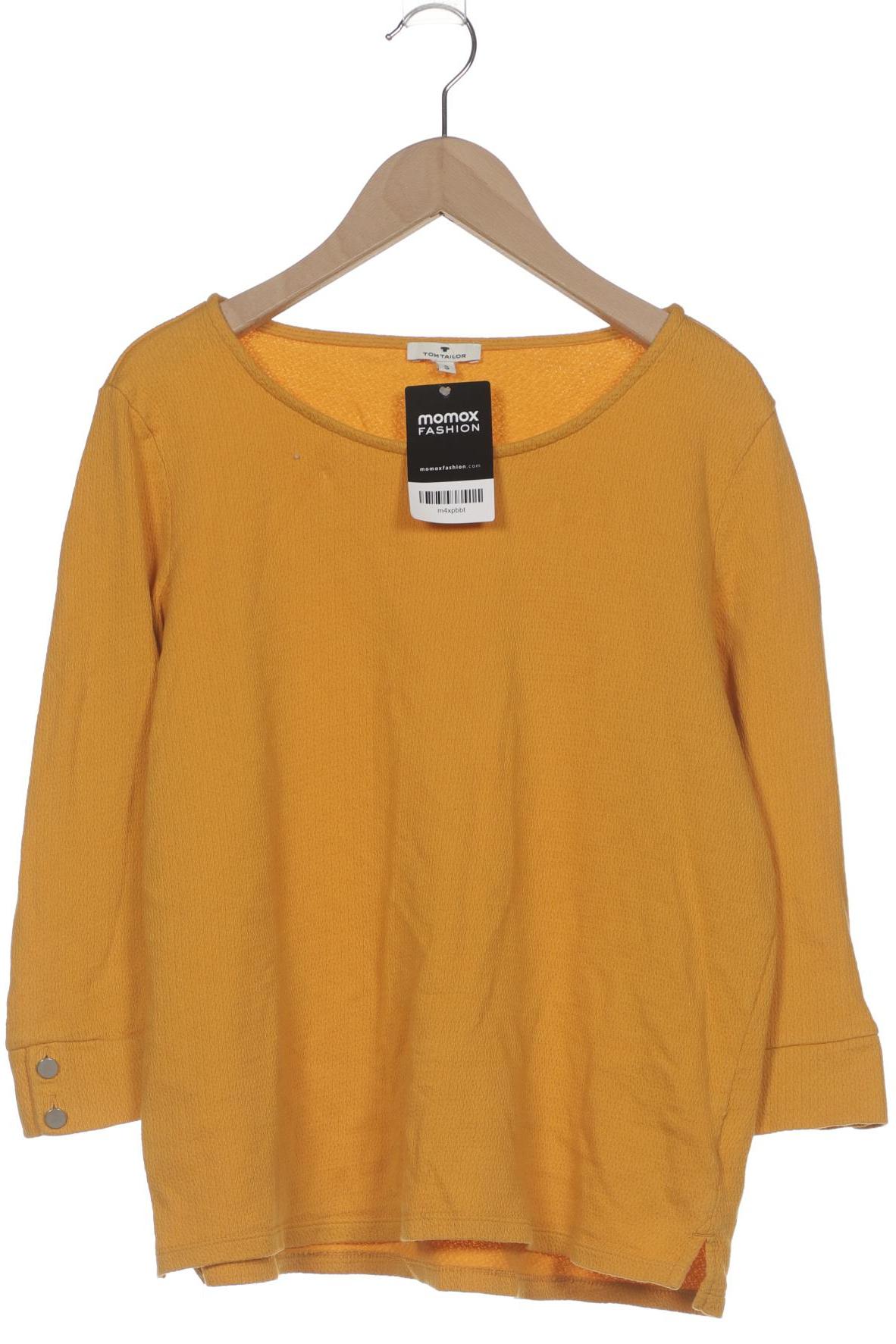 

Tom Tailor Damen Langarmshirt, orange, Gr. 36