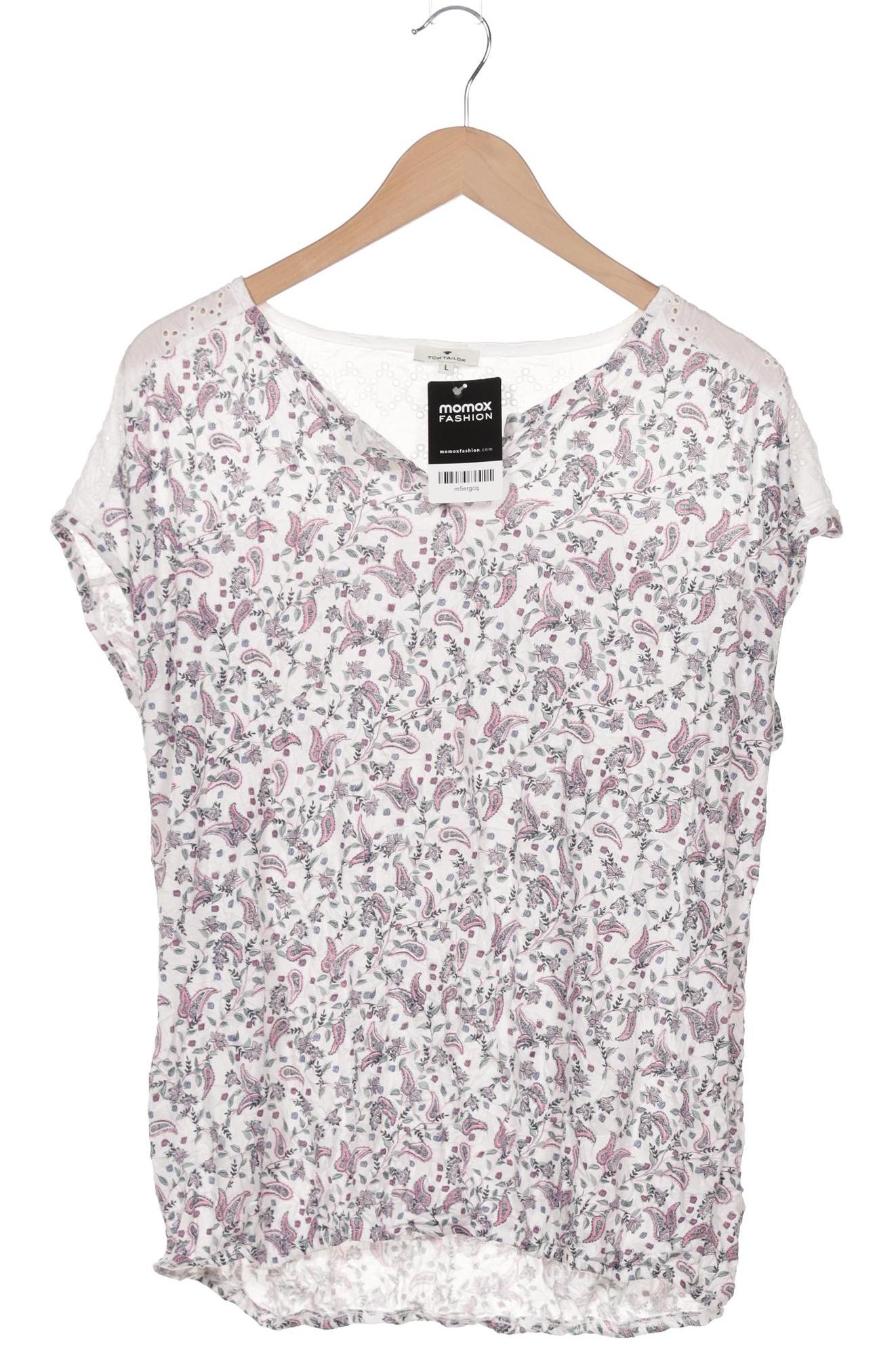 

Tom Tailor Damen T-Shirt, weiß, Gr. 42