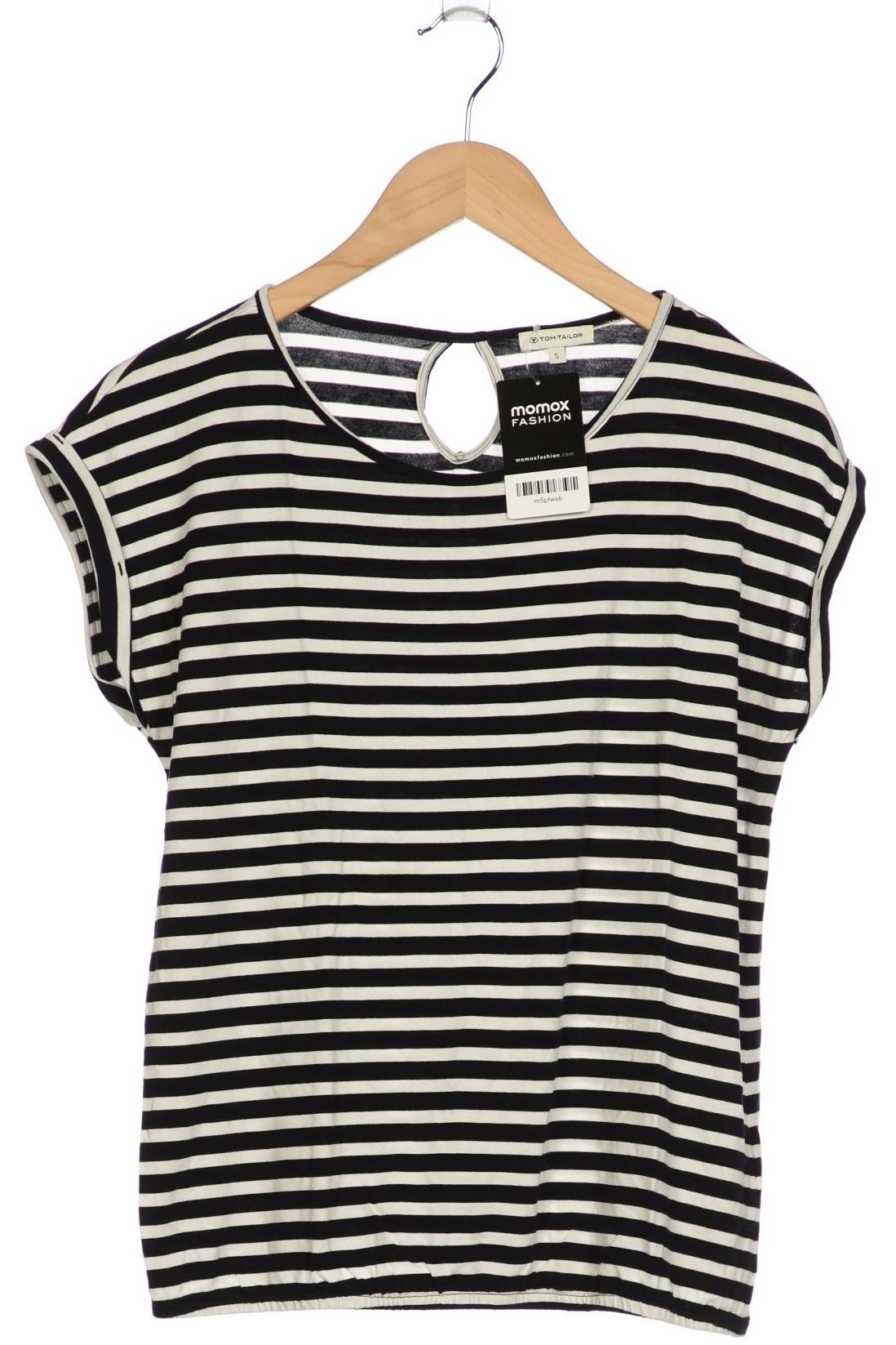 

Tom Tailor Damen T-Shirt, schwarz, Gr. 36